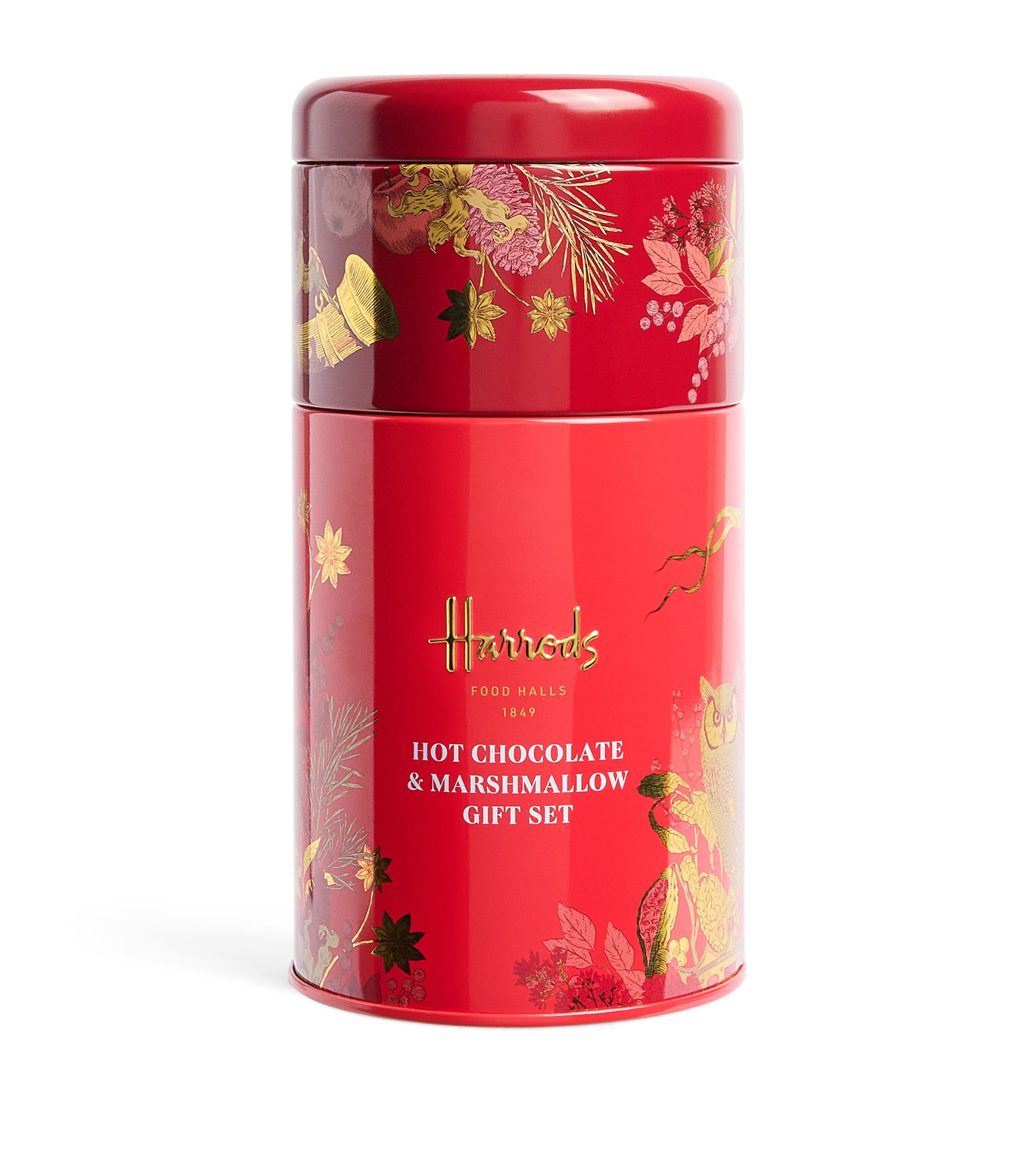 Harrods Hot Chocolate and Marshmallow Gift Set (230g) No Collour