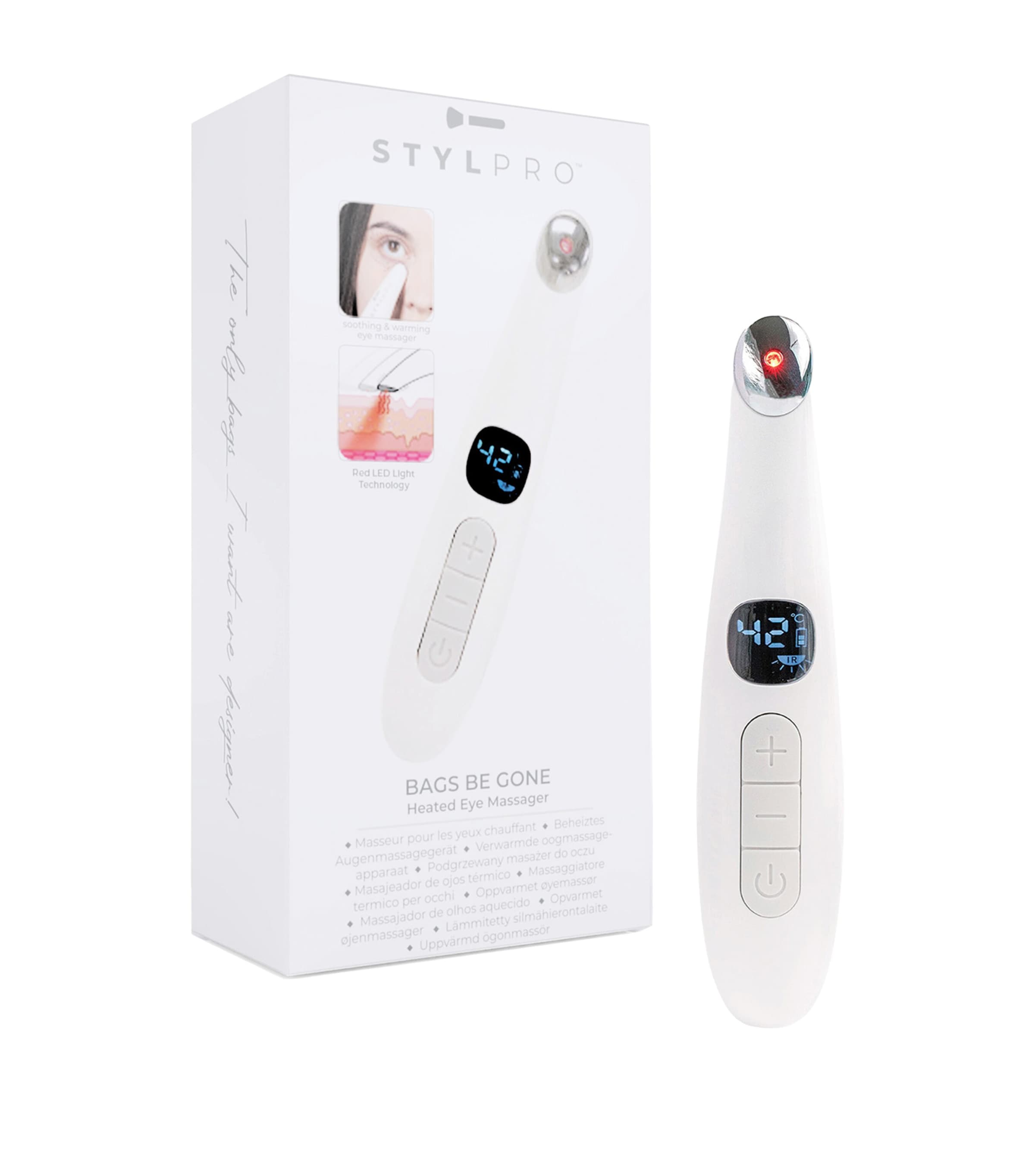 STYLPRO Bags Be Gone Heated Eye Massager