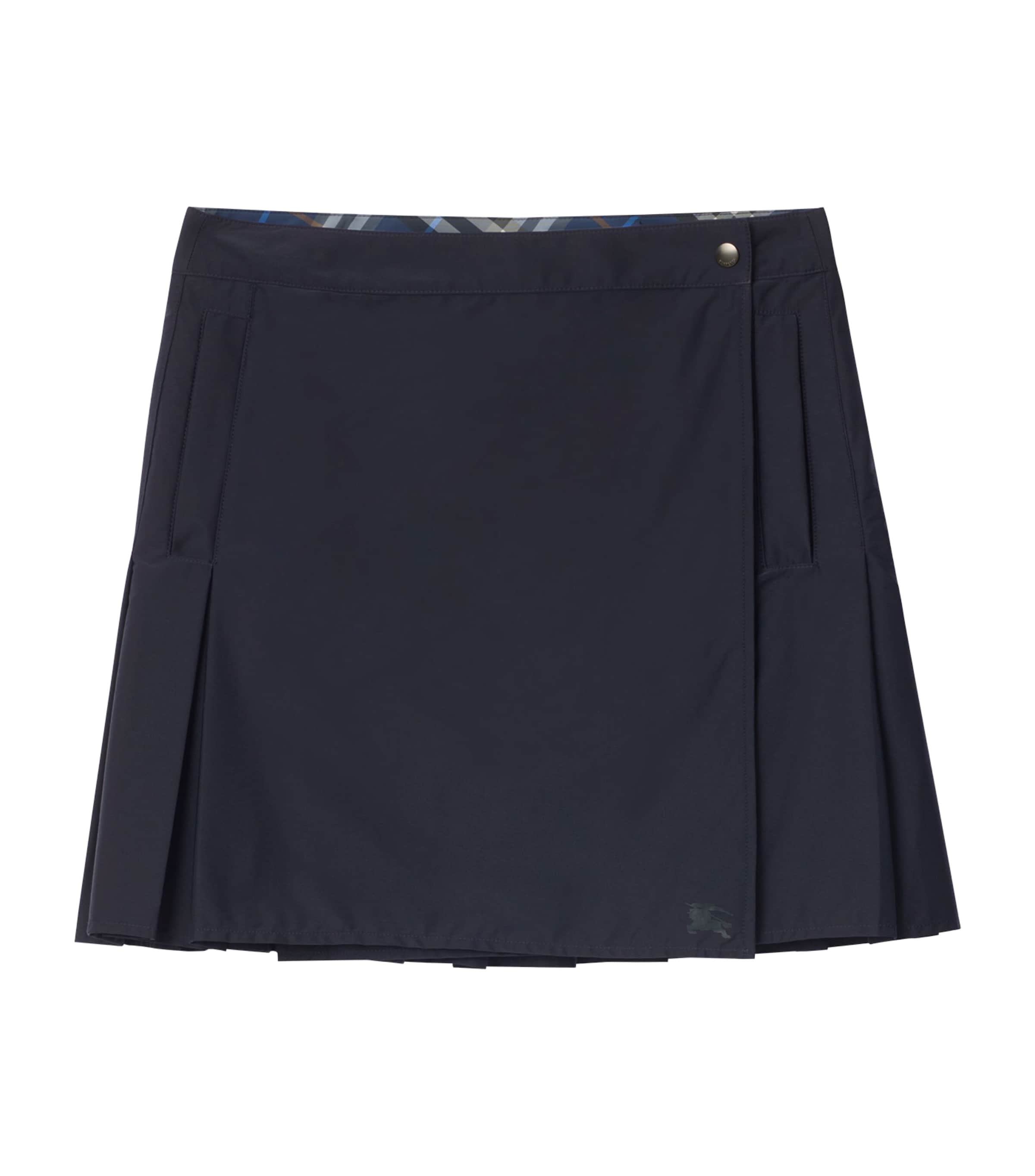 Technical Water-Resistant Mini Skirt