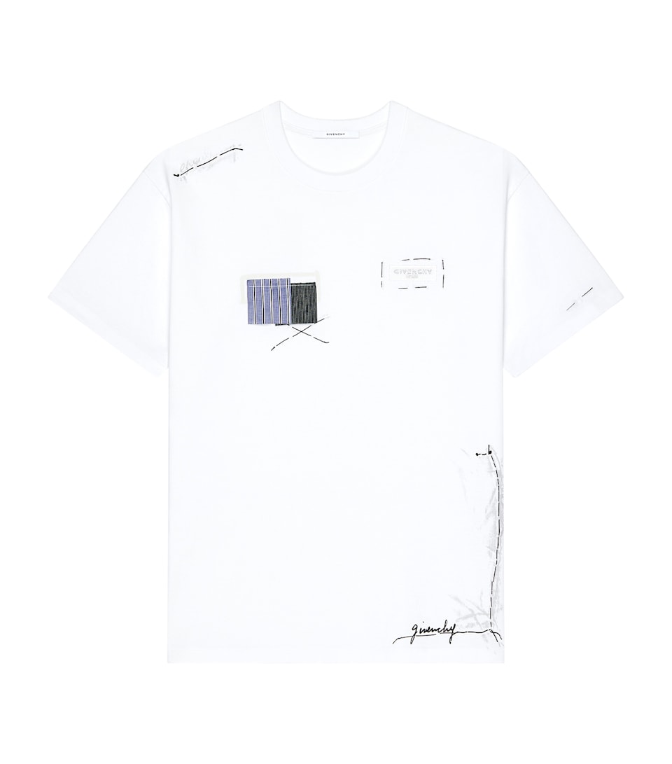 Givenchy Mens Cotton Graphic T-Shirt