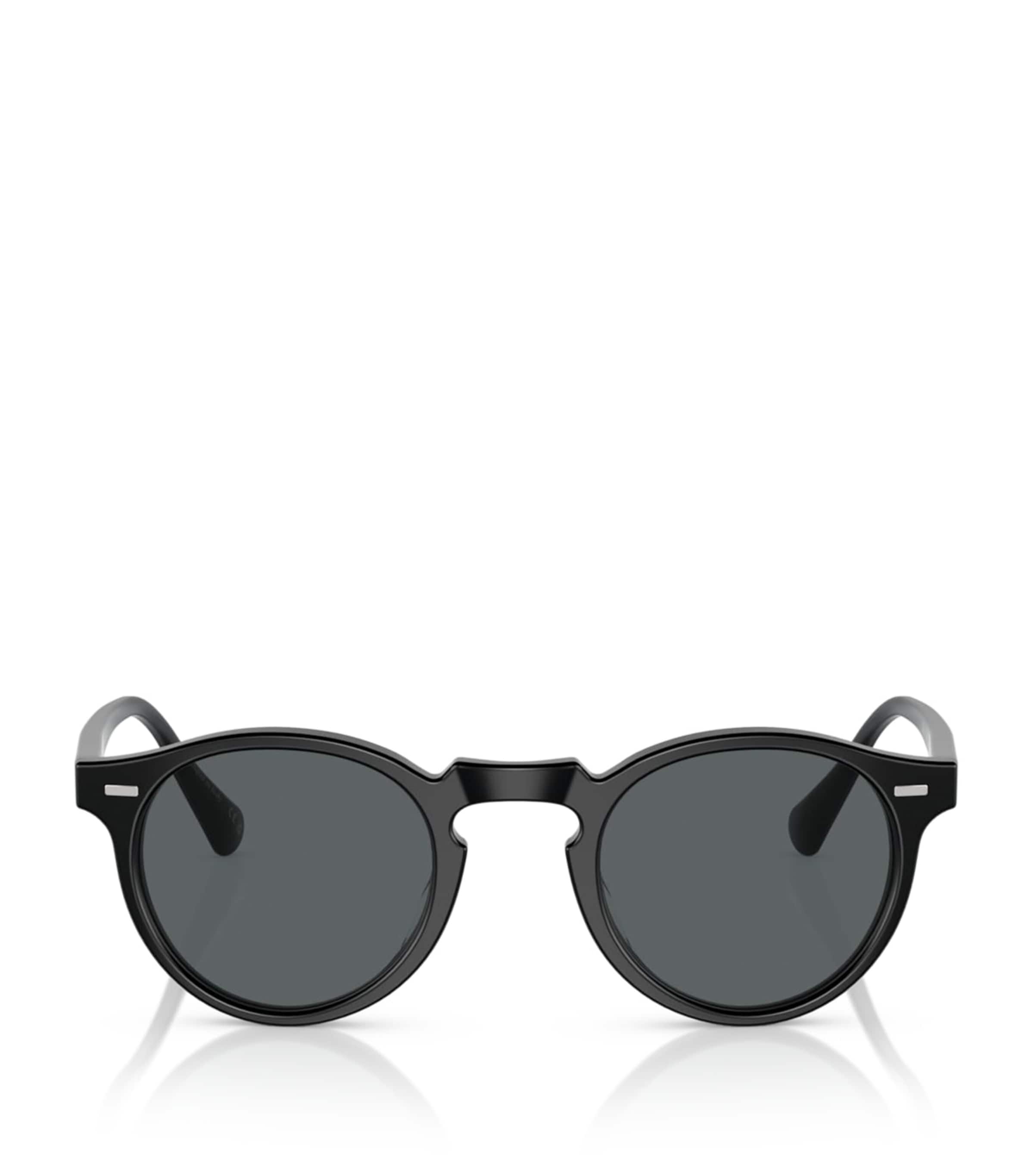 Oliver Peoples Gregory Peck Phantos Sunglasses Black