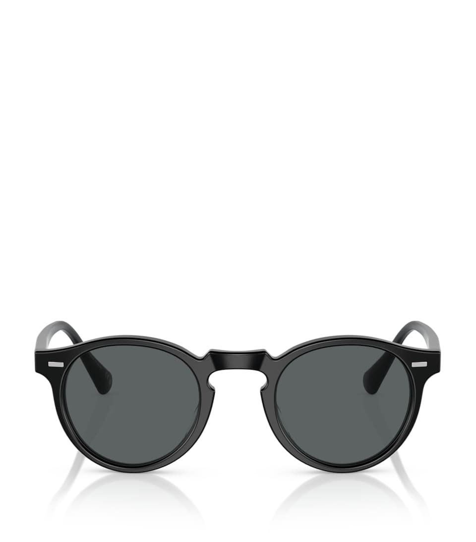Oliver Peoples Gregory Peck Phantos Sunglasses Black
