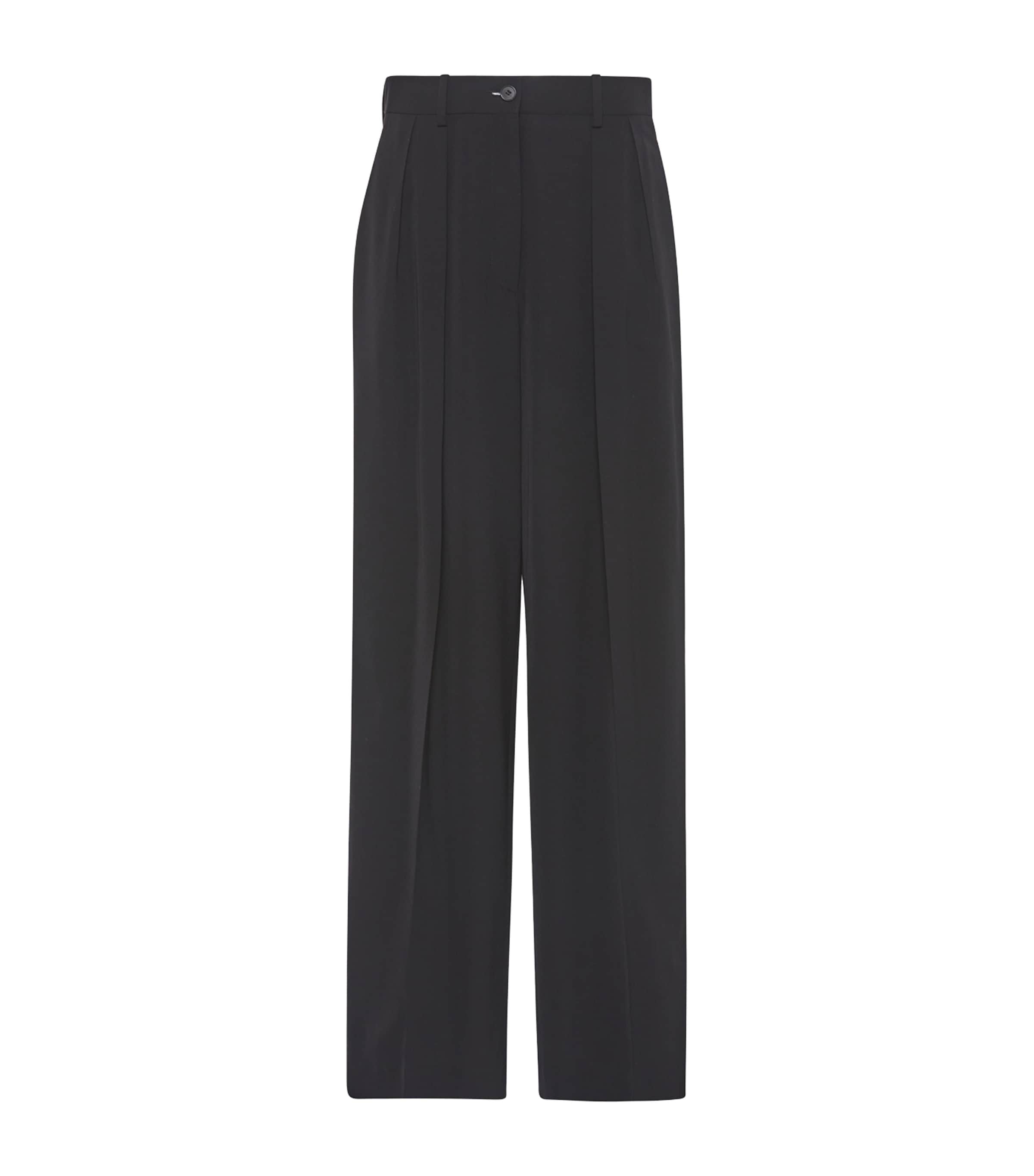 Givenchy Wool Double Pleat Tailored Trousers | Harrods US