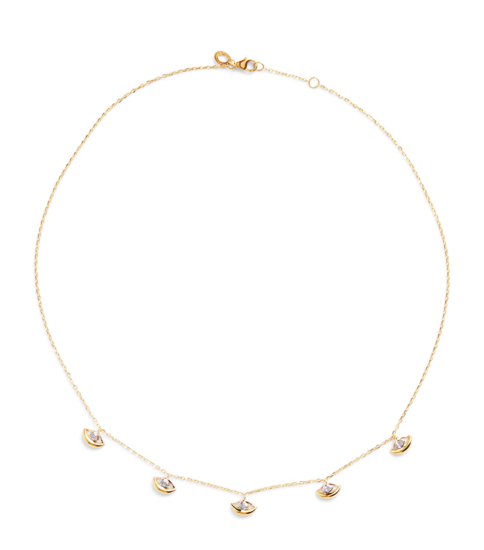Yellow Gold and Diamond N*93 Salvatore Choker