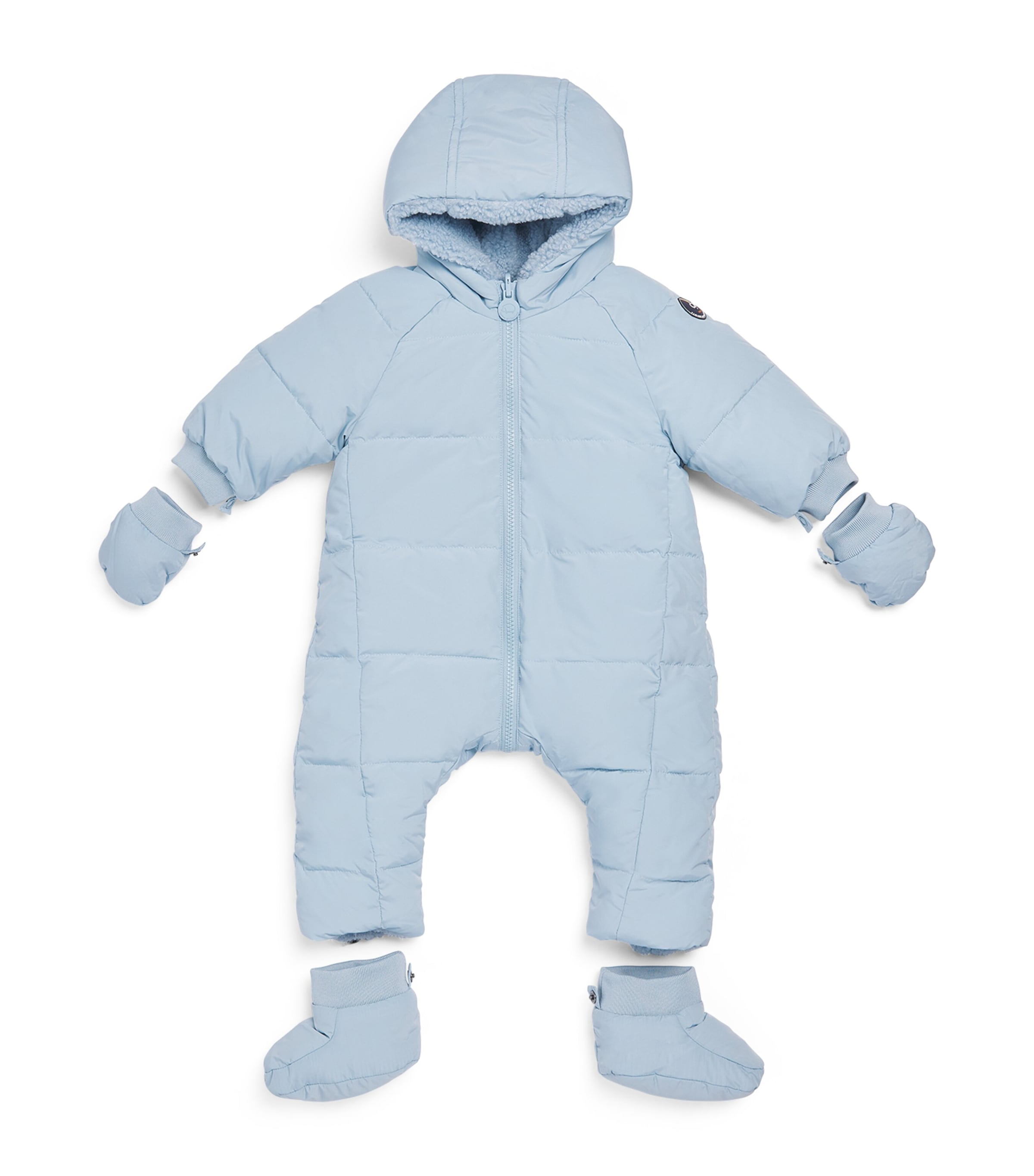 Tartine et Chocolat Fleece-Lined Snowsuit (3 Months – 2 Years) Glacé