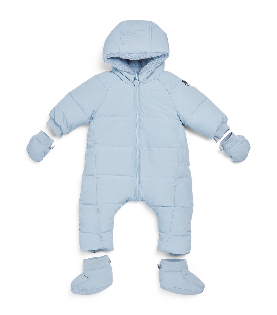 Tartine et Chocolat Fleece-Lined Snowsuit (3 Months – 2 Years) Glacé