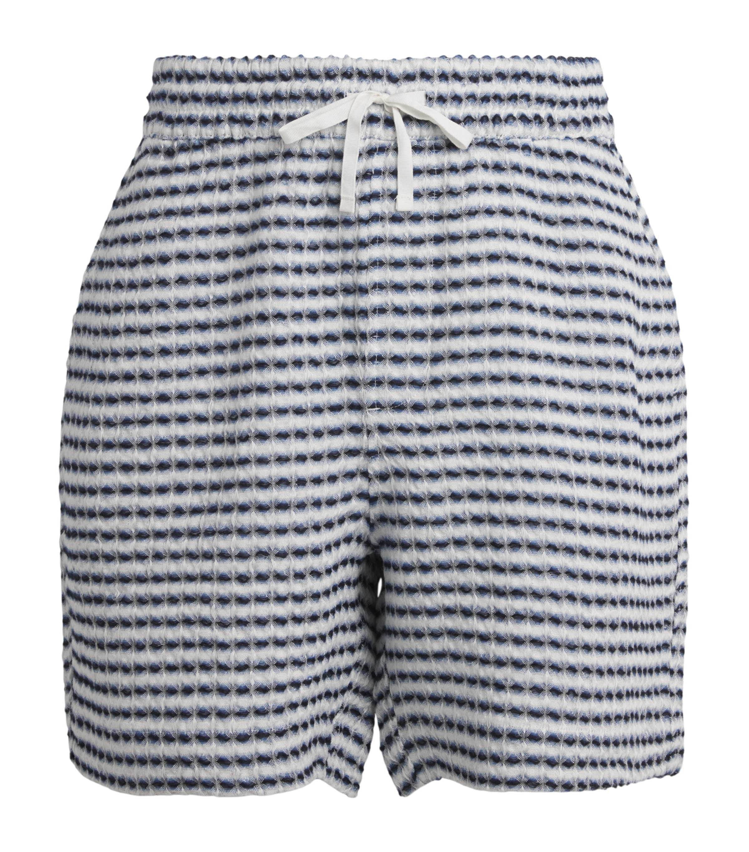 CHÉ Mens Linen Riita Shorts Blue