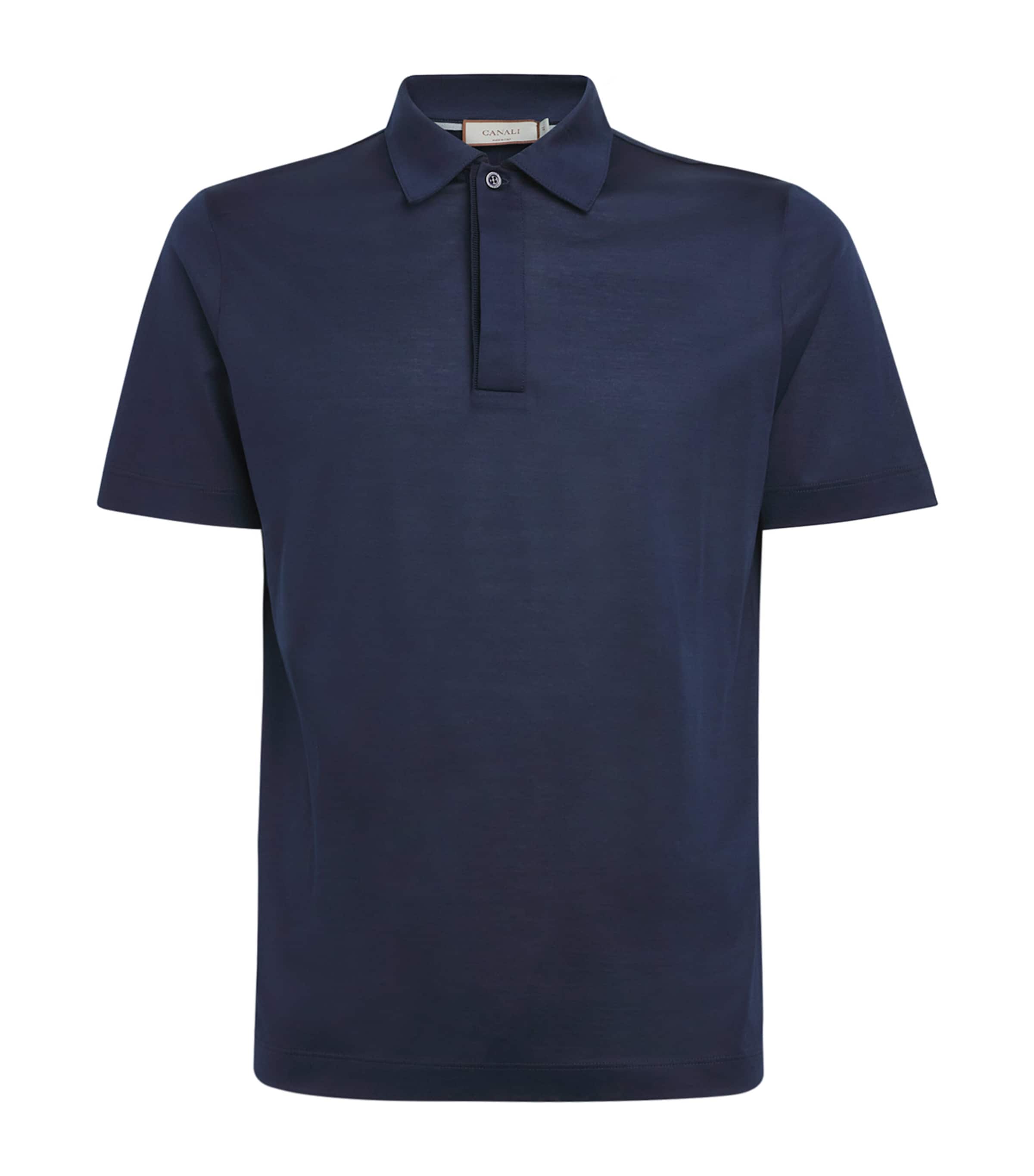 Mercerised Cotton Polo Shirt