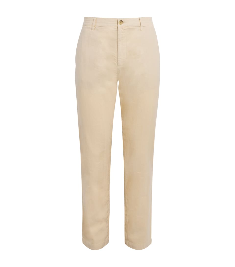 Paul Smith Mens Cotton-Blend Chinos Beige