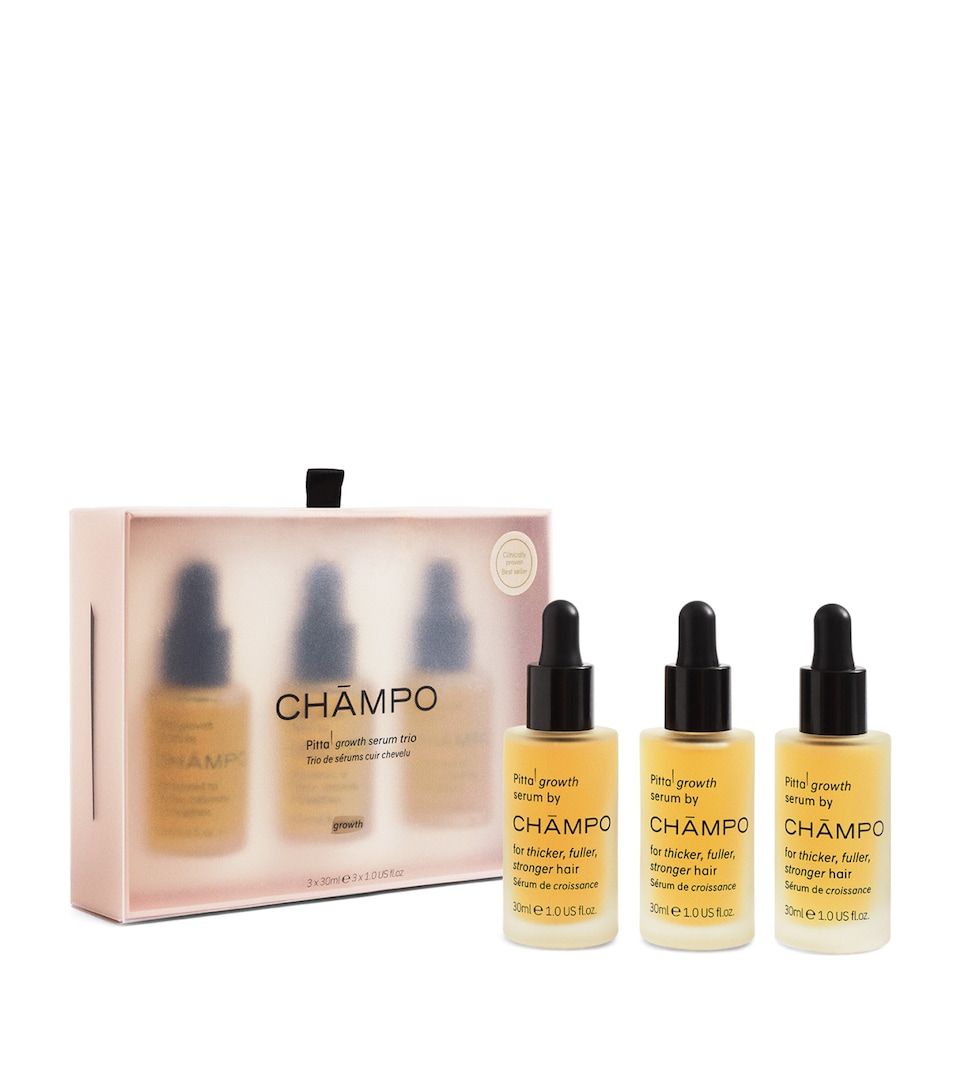 Champo Pitta Growth Serum Trio Gift Set
