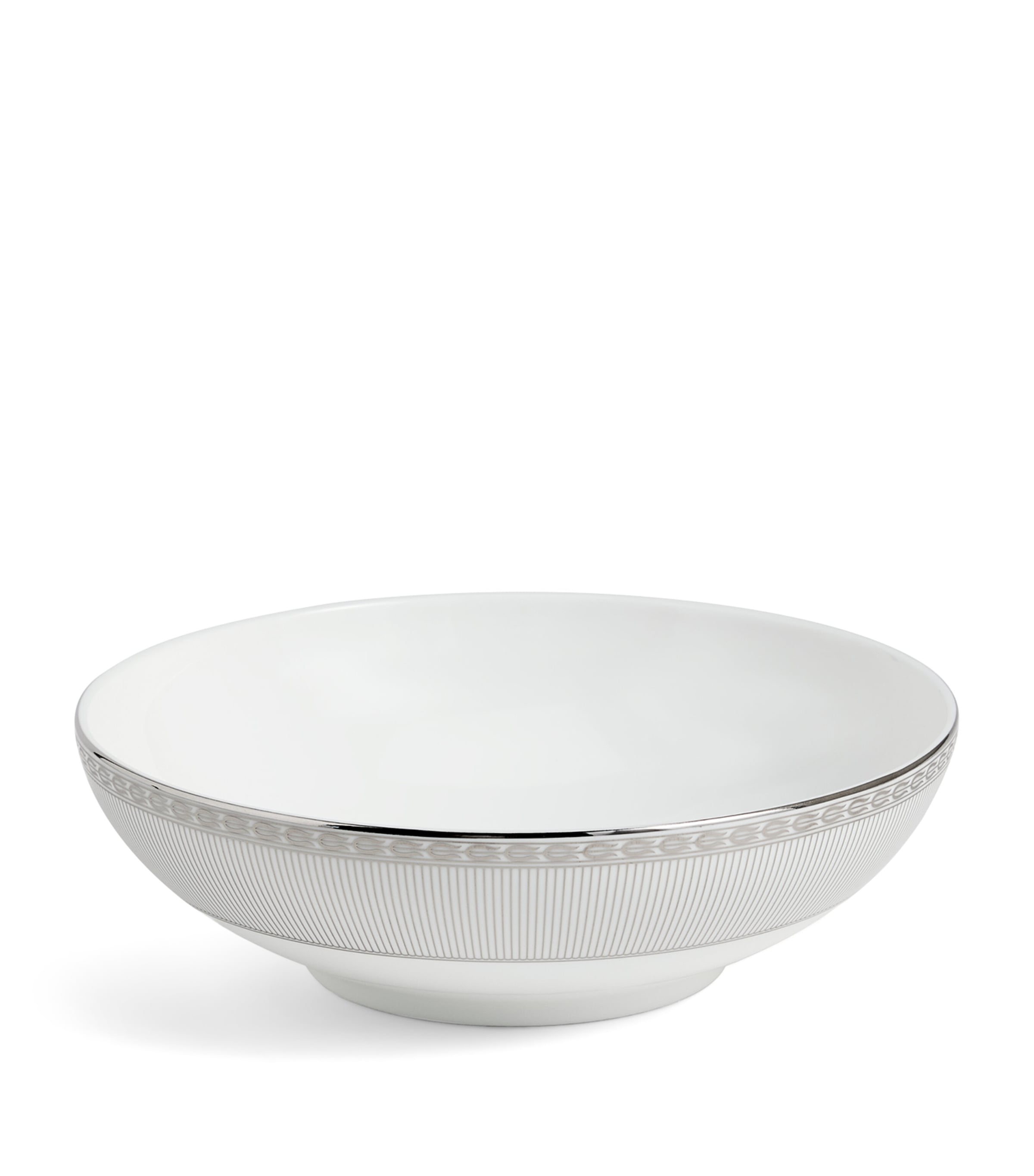 Silver Tonquin Cereal Bowl (18cm)
