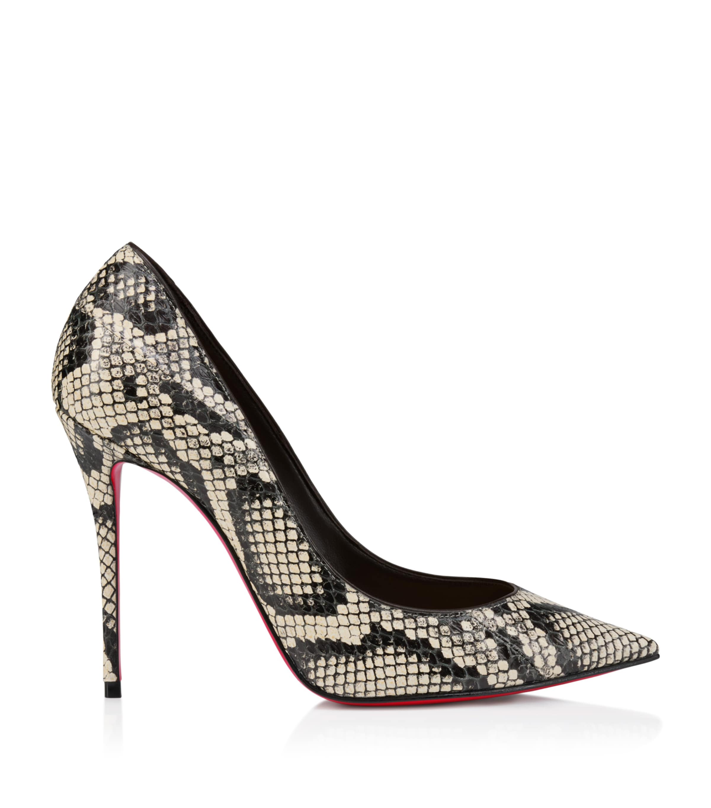 Christian Louboutin La Pigalle 100 Watersnake Pumps
