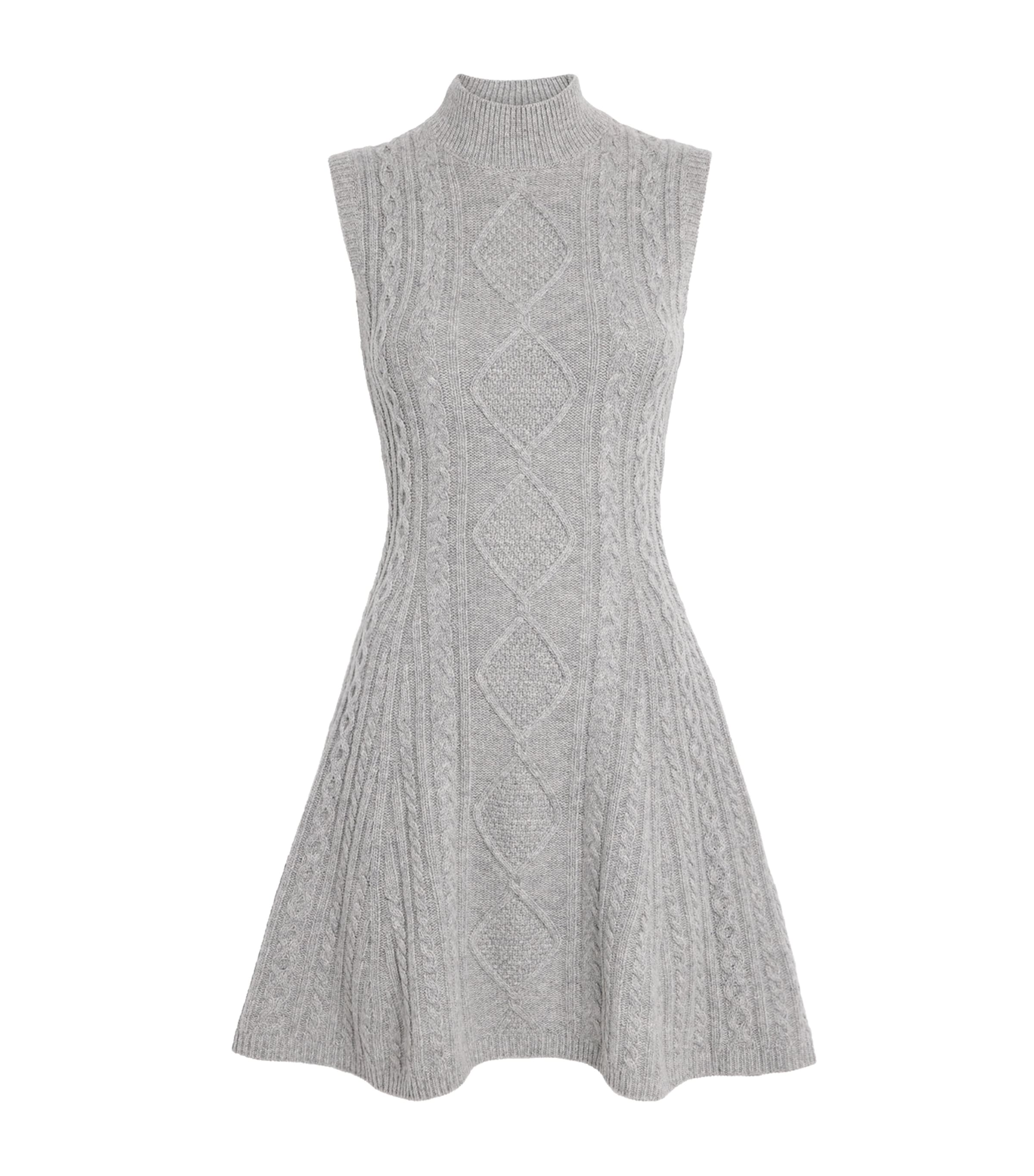 Wool-Blend Charade Mini Dress