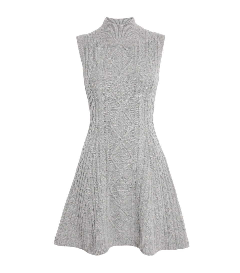 Wool-Blend Charade Mini Dress