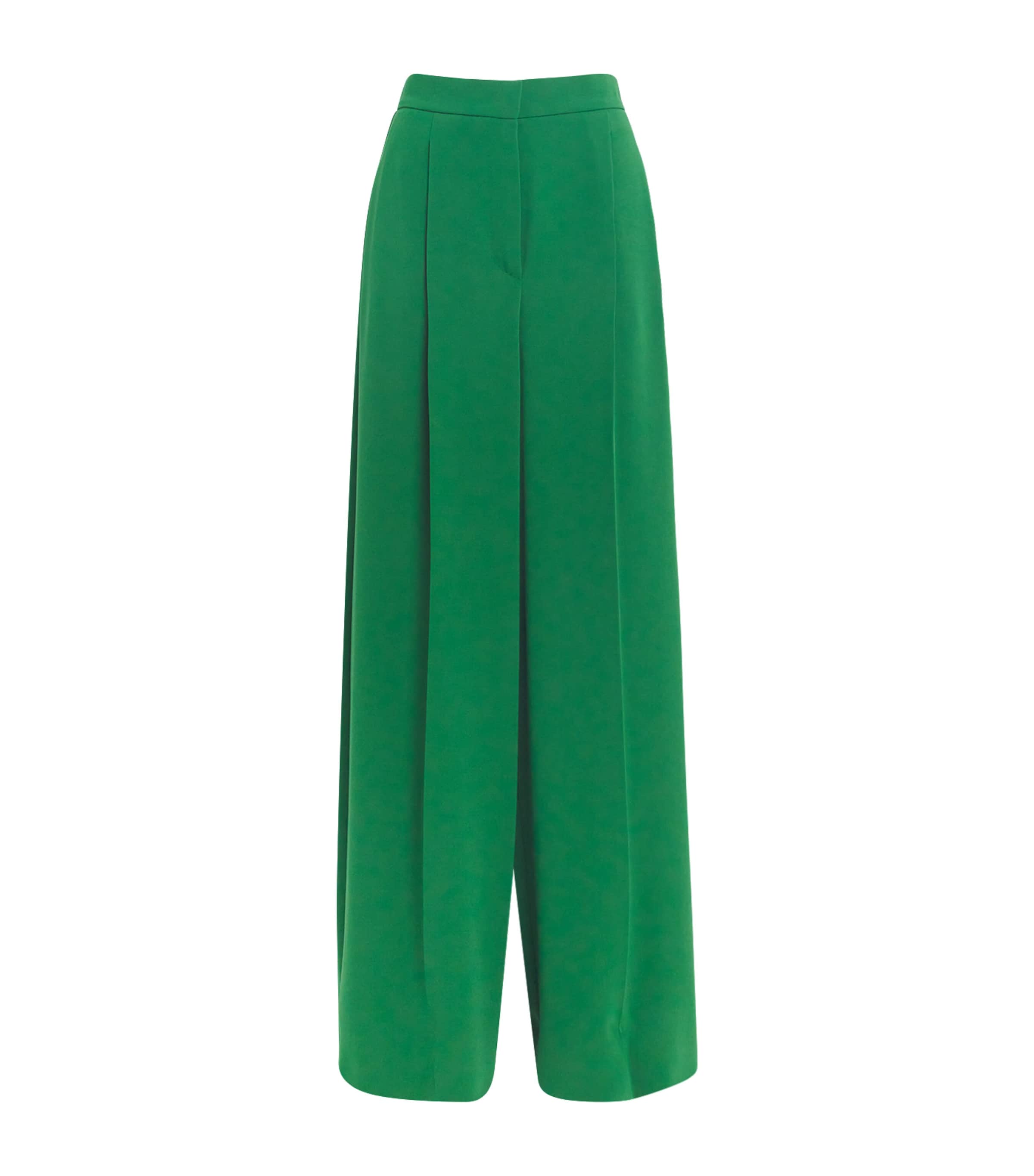 Cady Wide-Leg Trousers