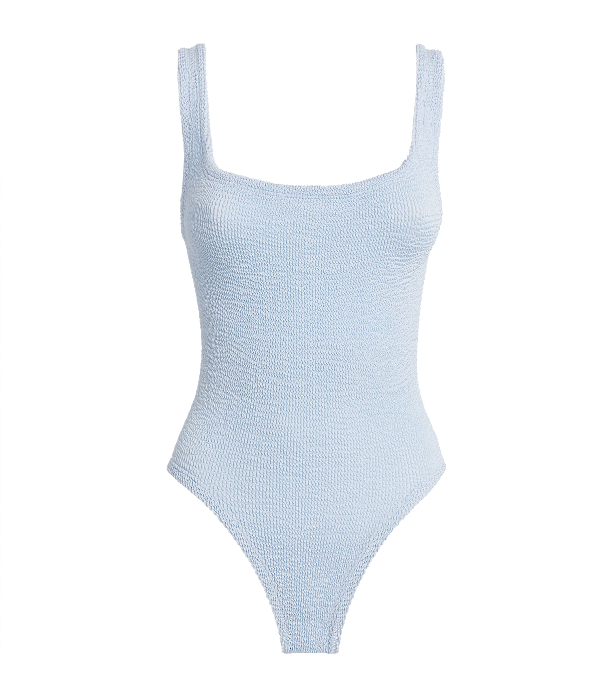 Square-Neck Swimsuit