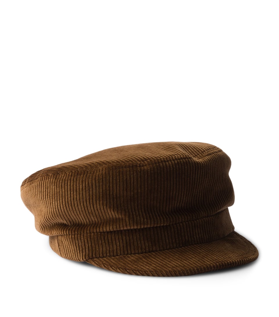 Cotton Corduroy Newsboy Cap