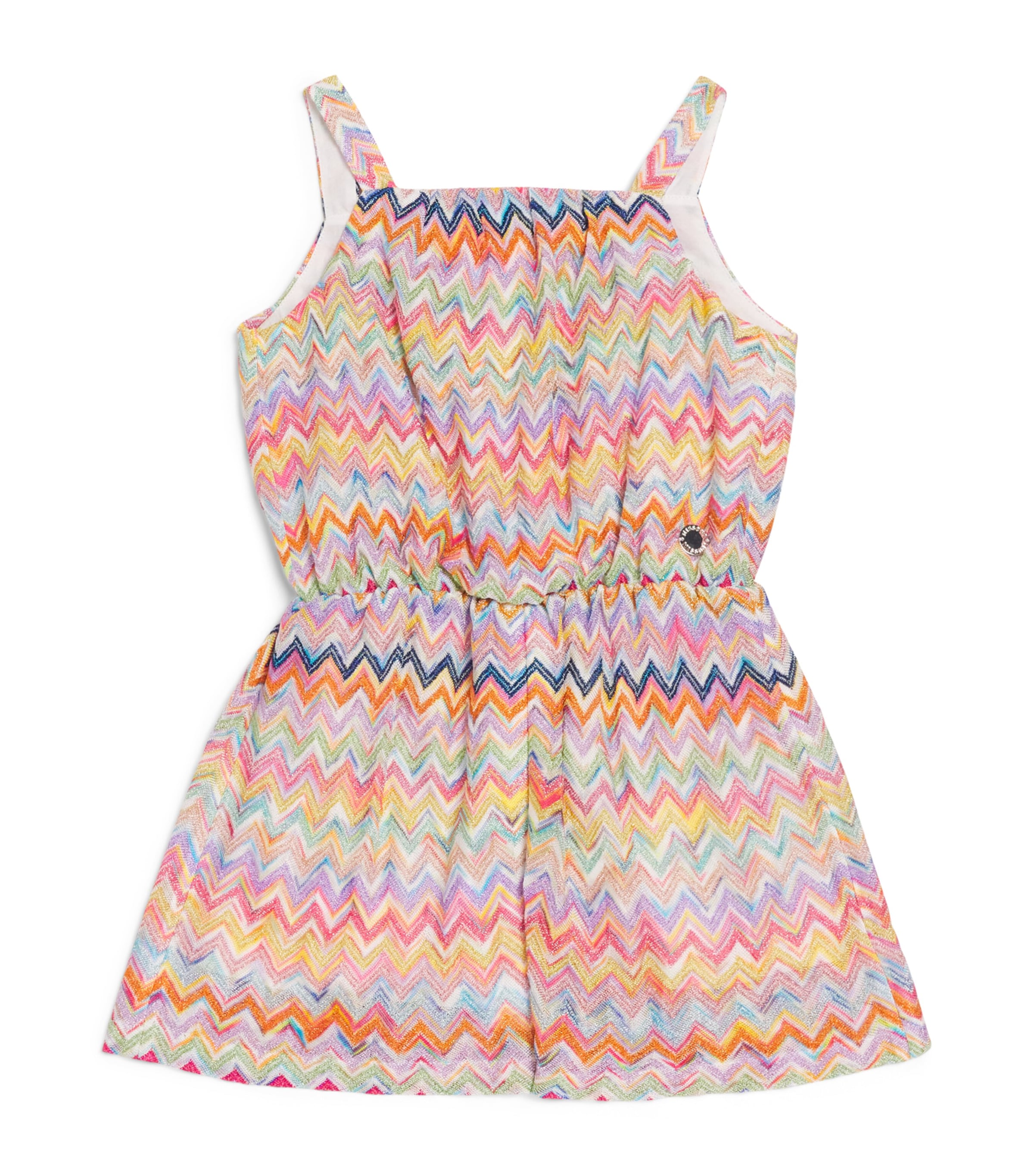 Metallic Zigzag Playsuit (6-14 Years)