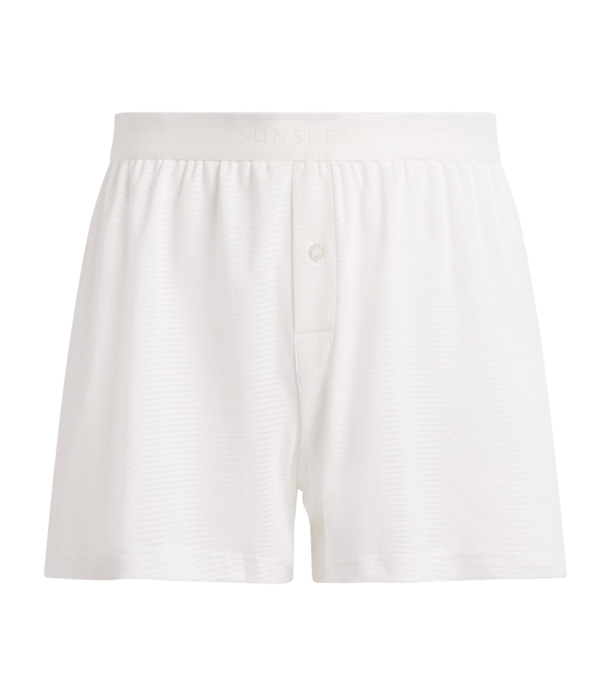 Cellular Cotton Boxer Shorts