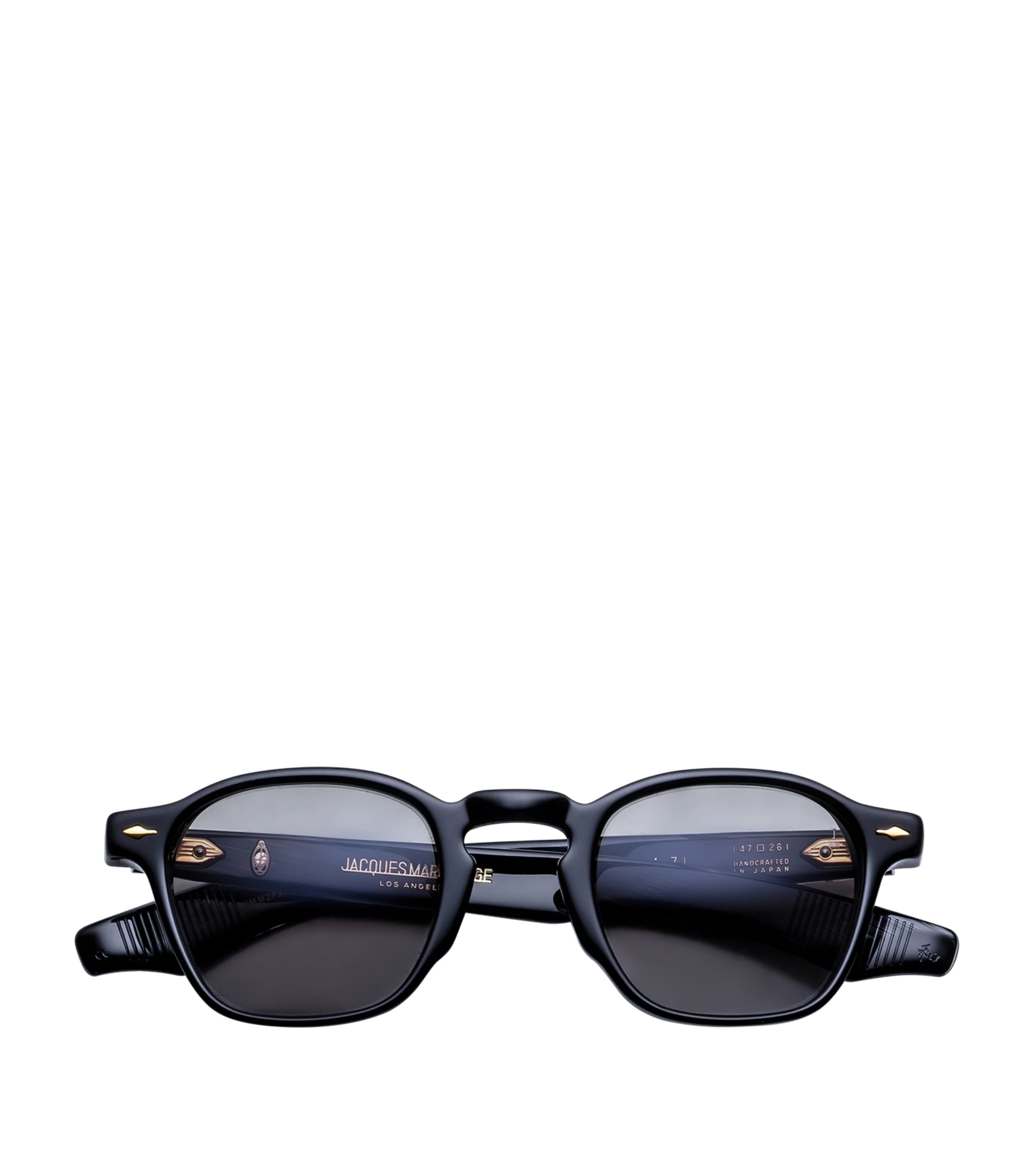 Jacques Marie Mage Zephirin 47 Round Sunglasses Griffin