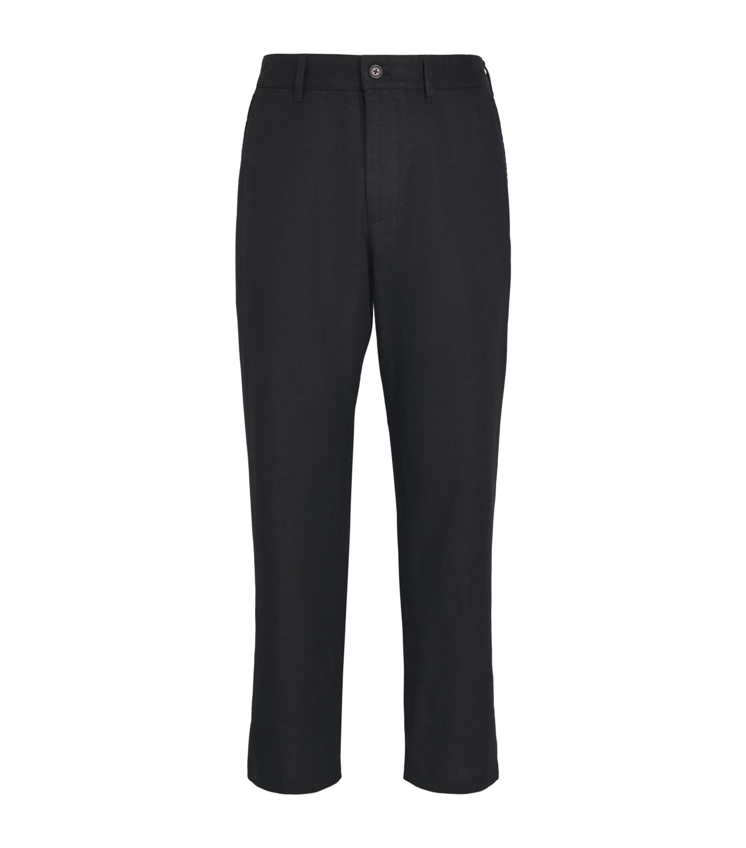 NN07 Mens Stretch-Organic Cotton Aden Chinos Black