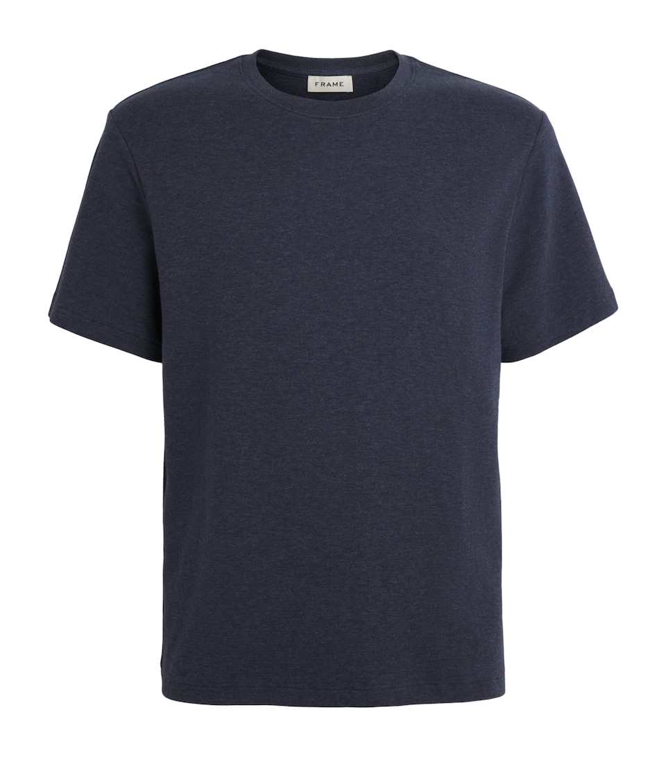 FRAME Mens Cotton Duo Fold T-Shirt Hdbl
