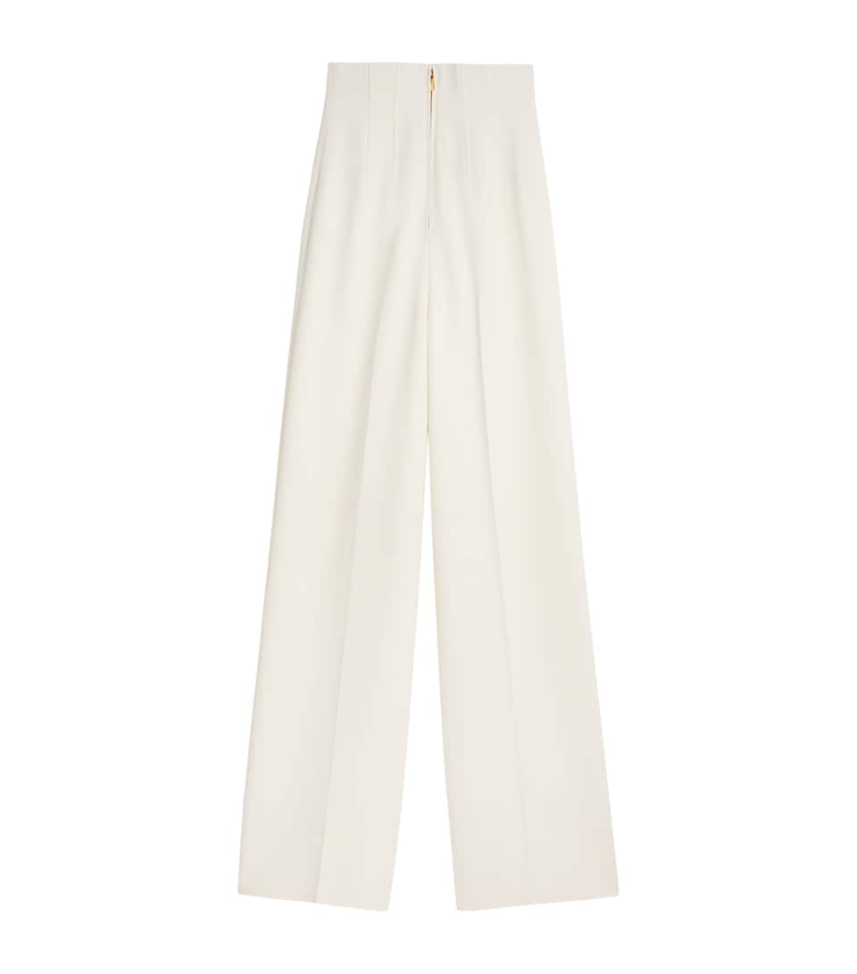 Silk-Wool Corset Trousers