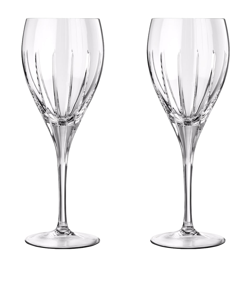 Set of 2 Iriana Crystal Water Glasses (240ml)