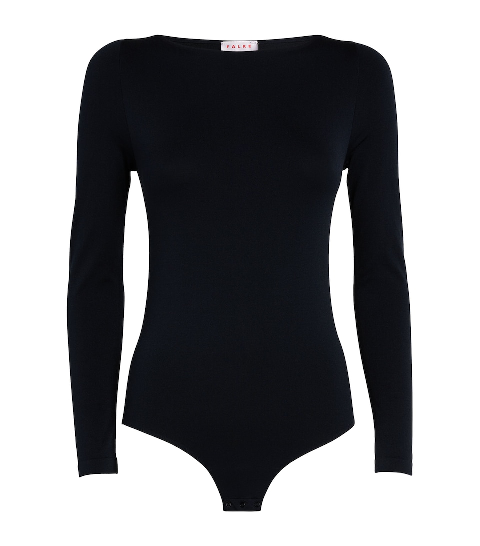 Falke Womens Long-Sleeved Bodysuit Marine