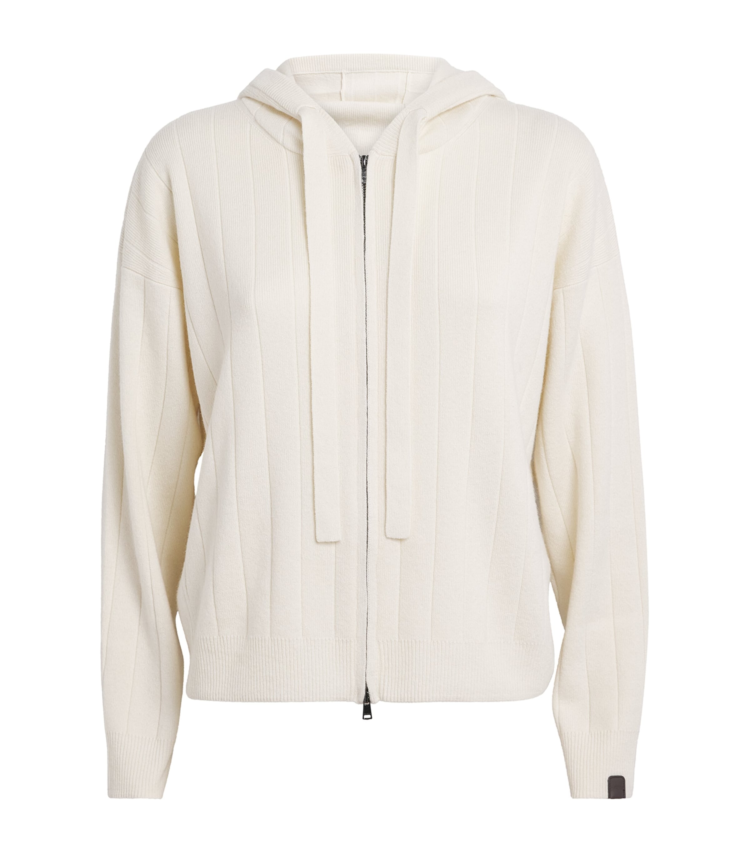 Cashmere Zip-Up Hoodie