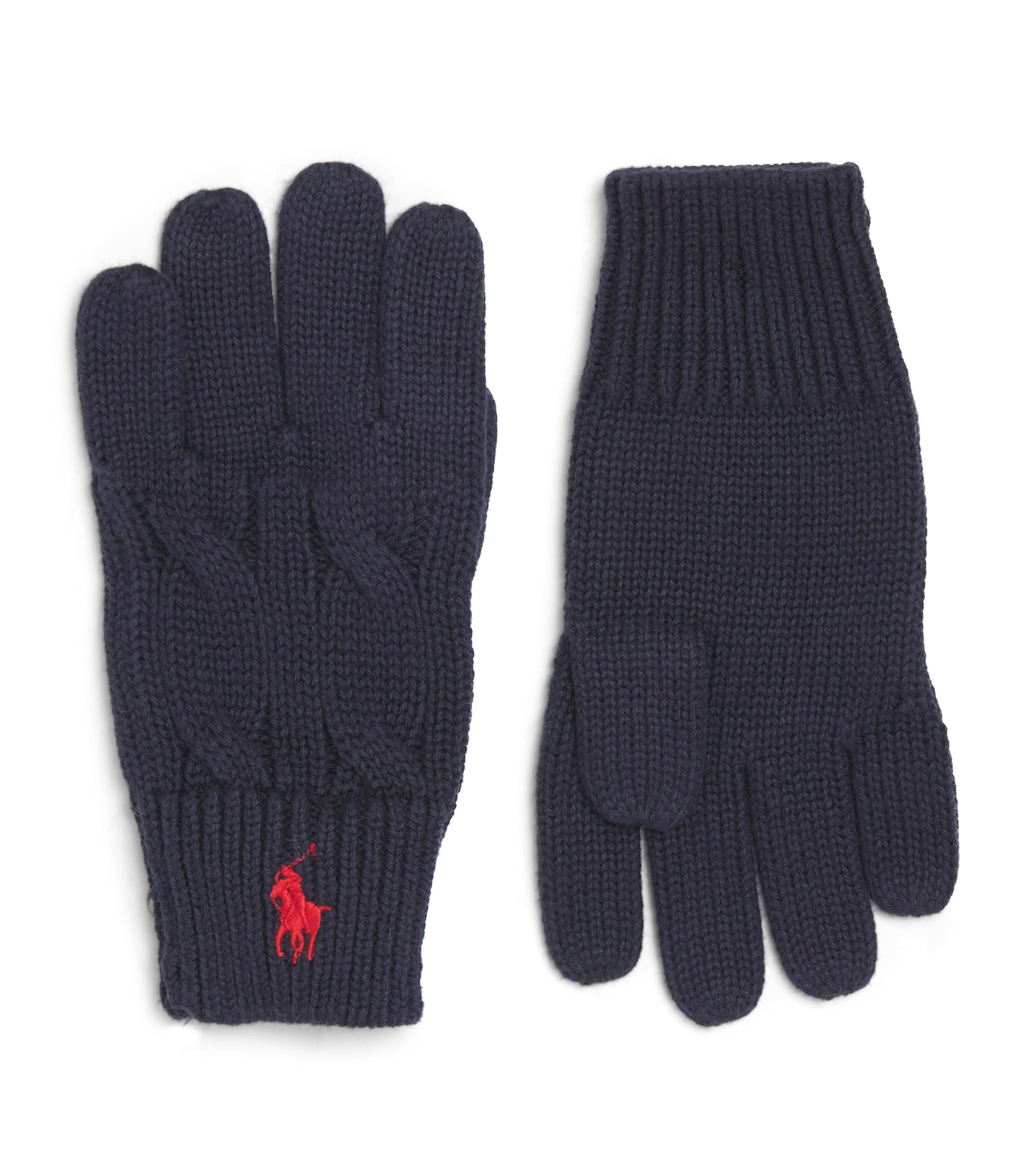 Cotton Mini Logo Gloves (6-9 Years)