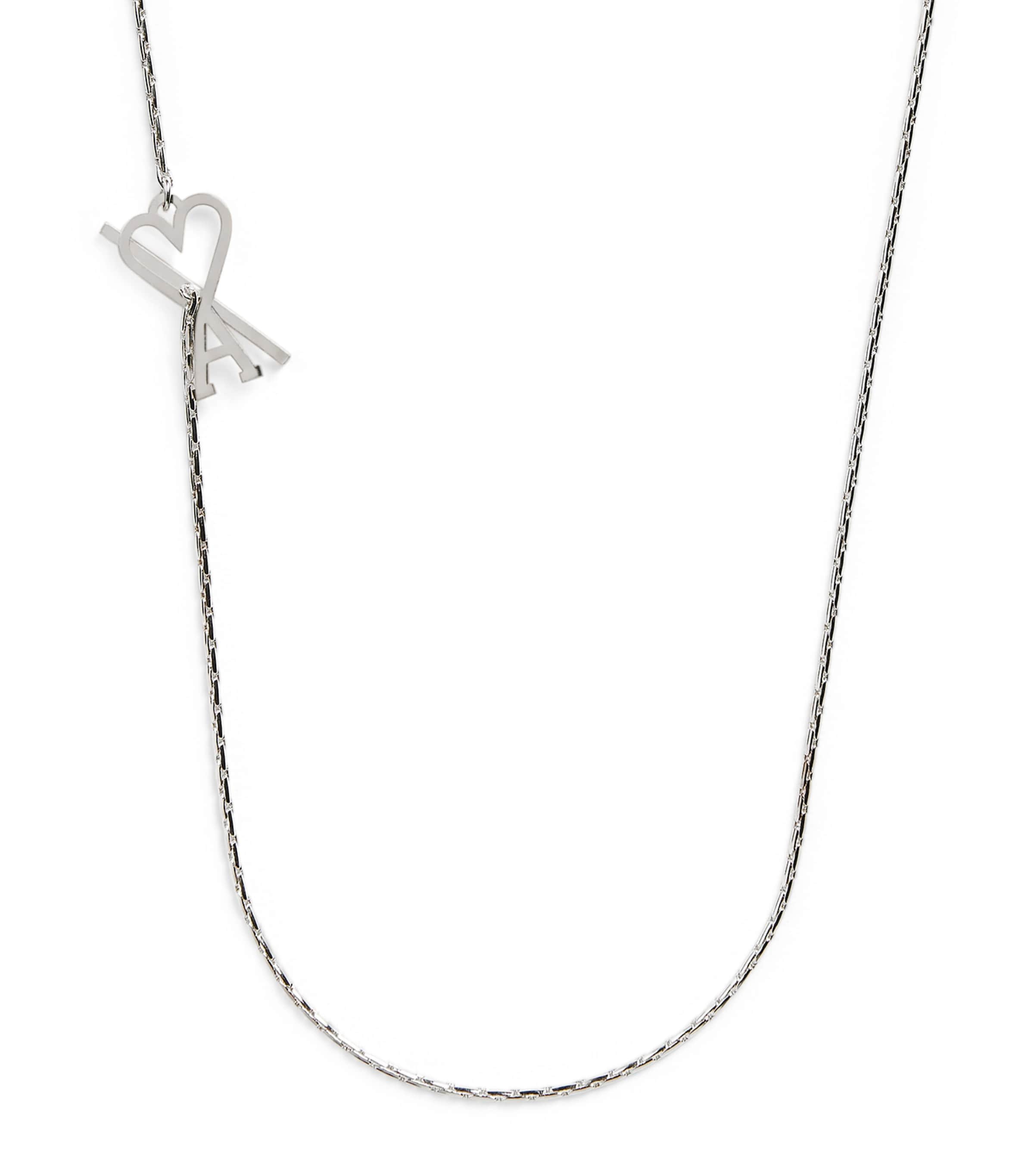 Silver-Plated Ami de Coeur Necklace
