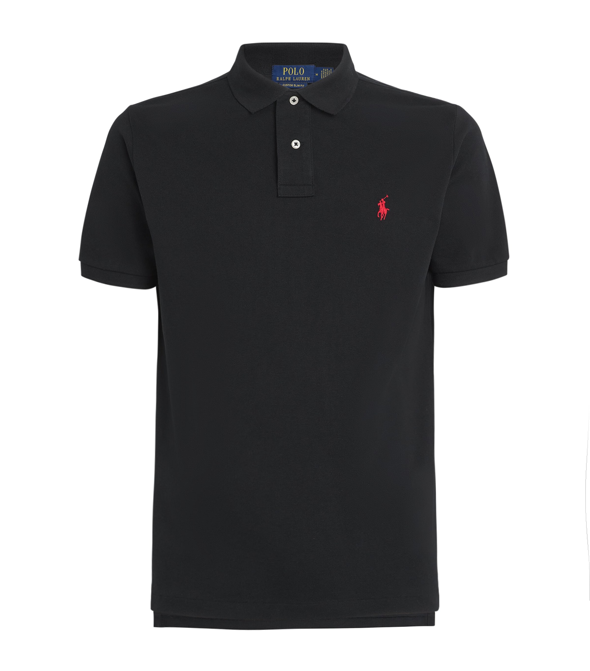 Cotton Mesh Custom-Fit Polo Shirt