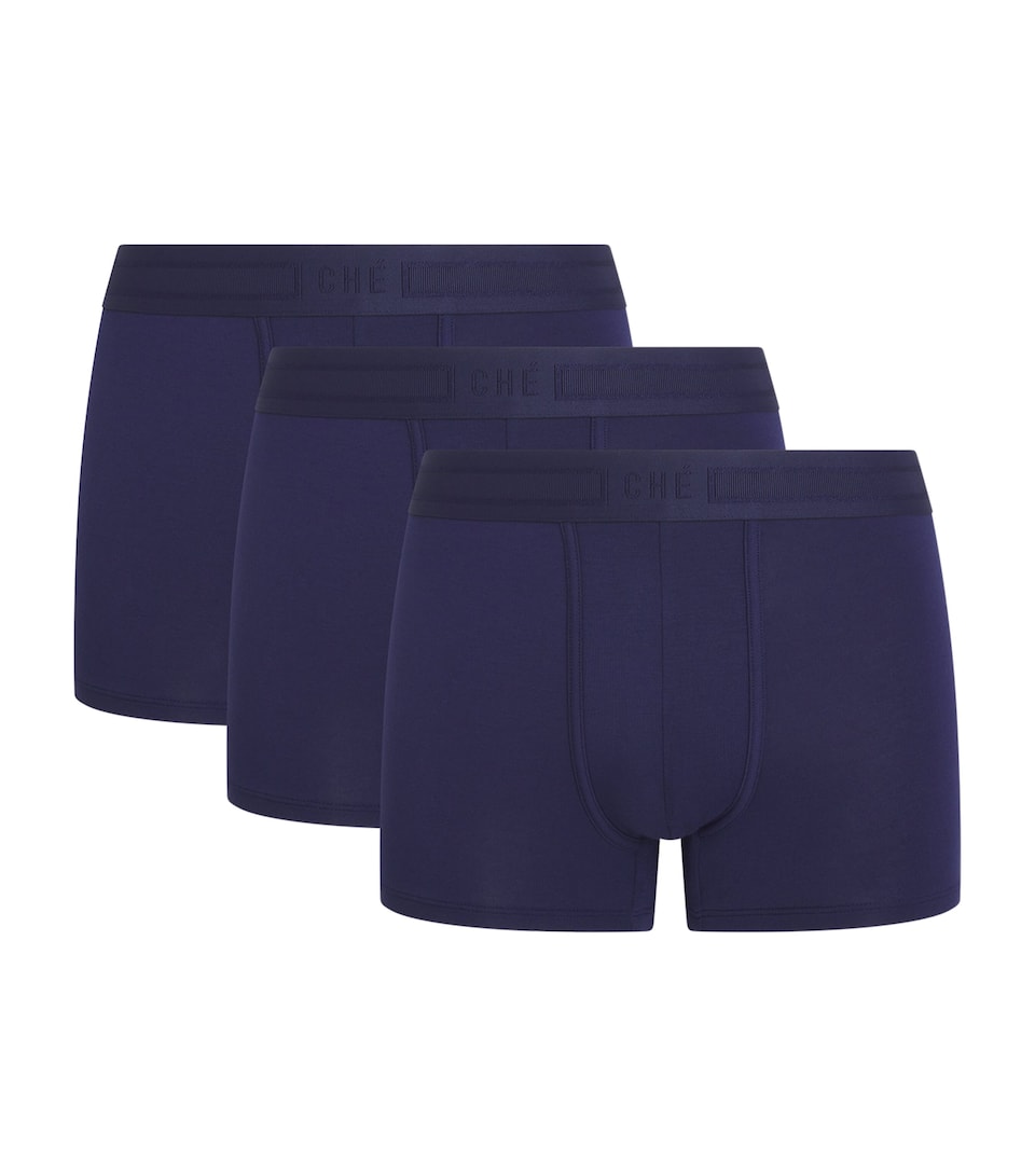 Logo-Waist Trunks (Pack of 3)