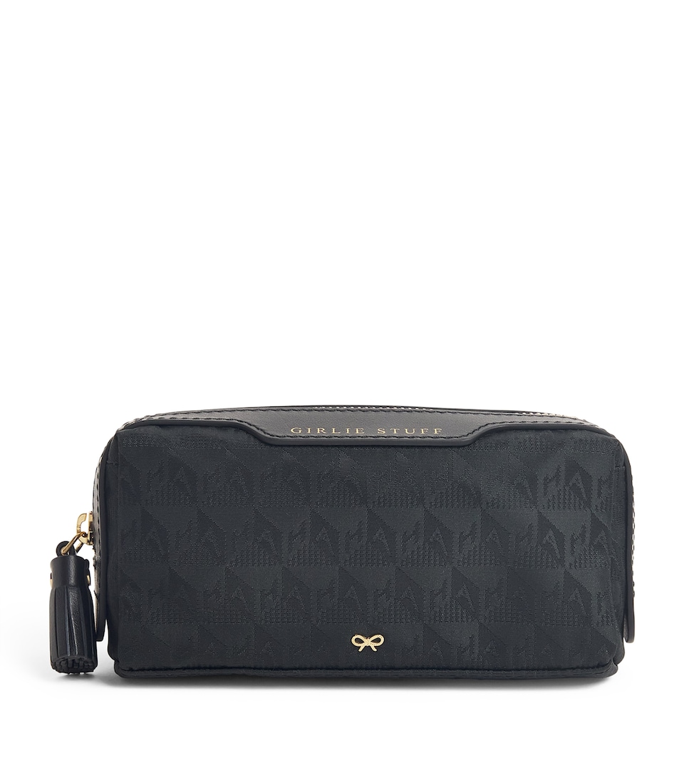 Logo Jacquard Girlie Stuff Pouch