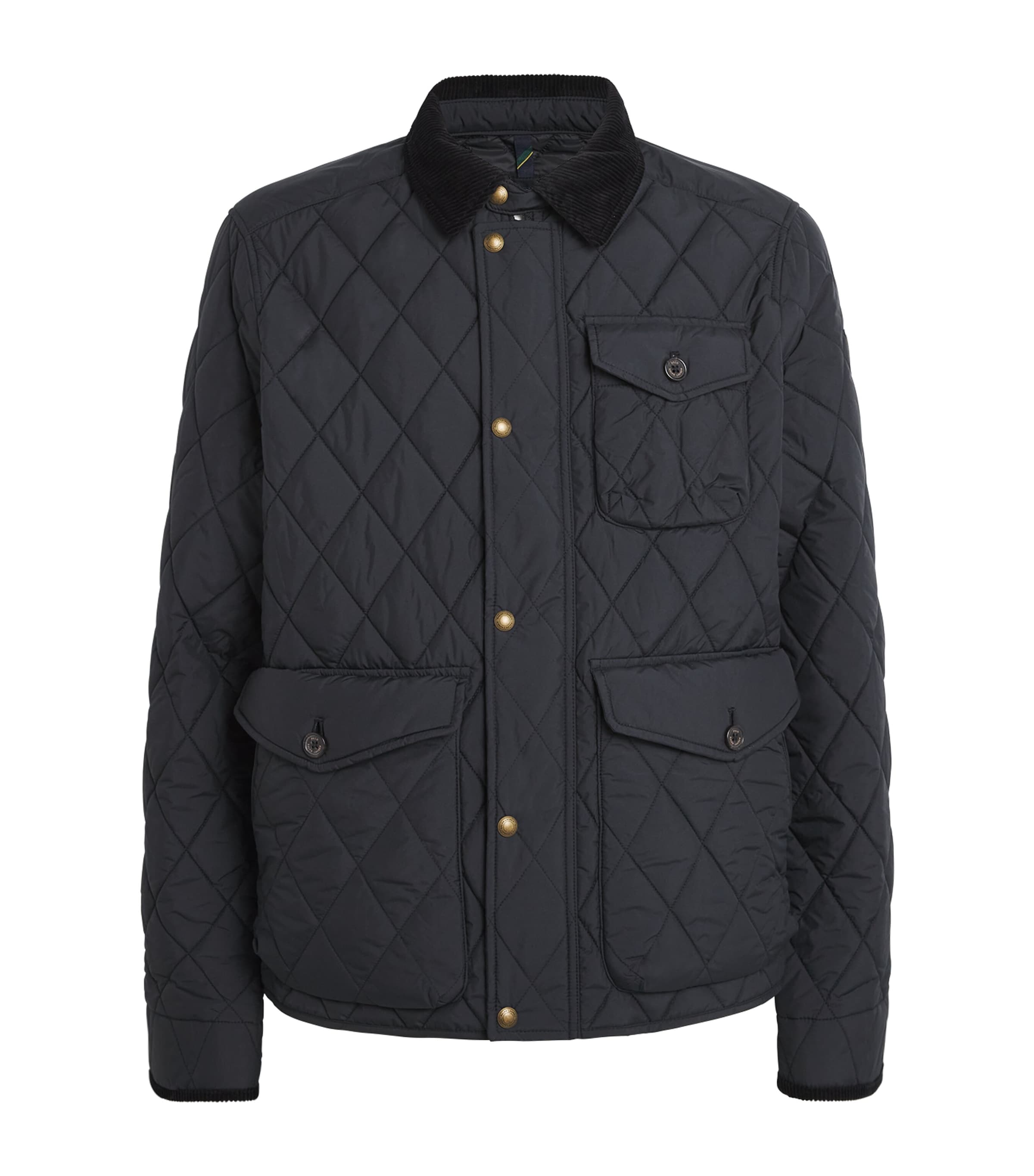 Polo Ralph Lauren Mens Quilted Beaton Jacket Polo Black