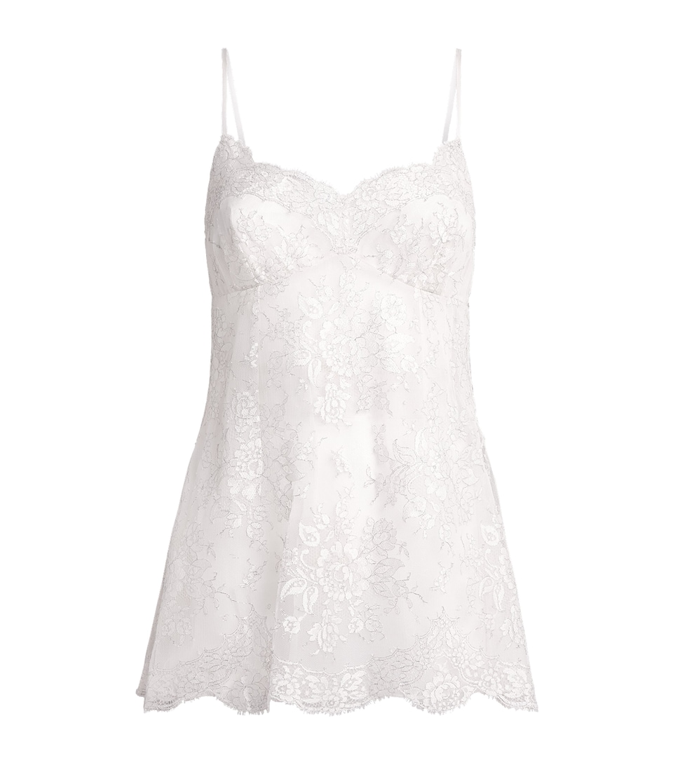 Rosamosario Womens Lace Biancaneve Camisole White