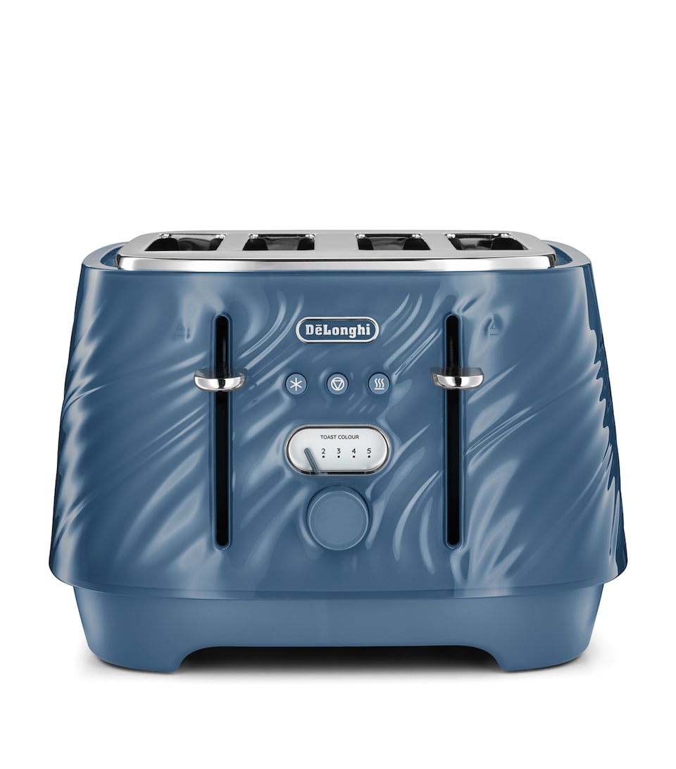 De'Longhi Ballerina Seta Toaster Silky Blue