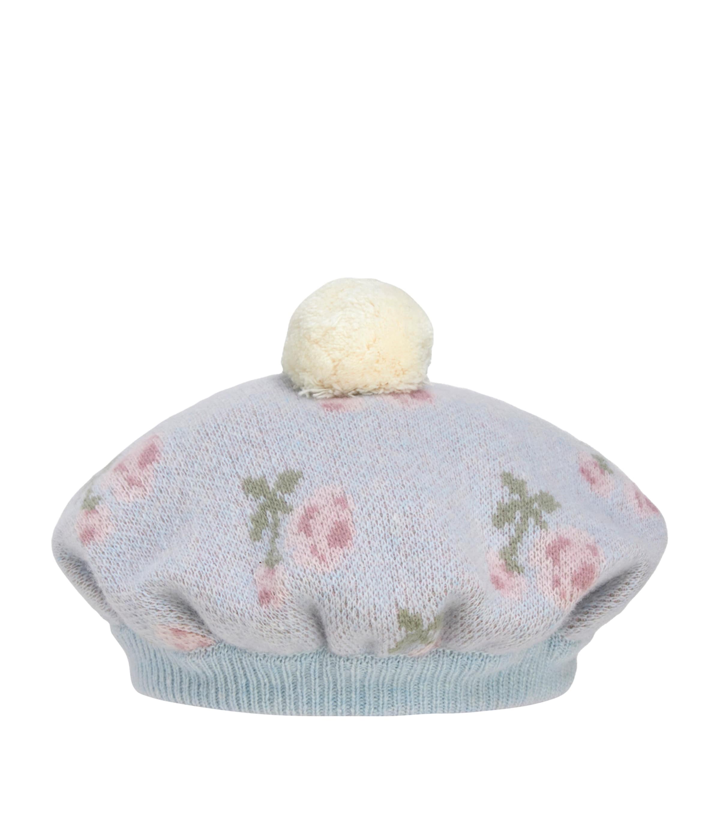 Trotters Lydia Beret Pale Blue