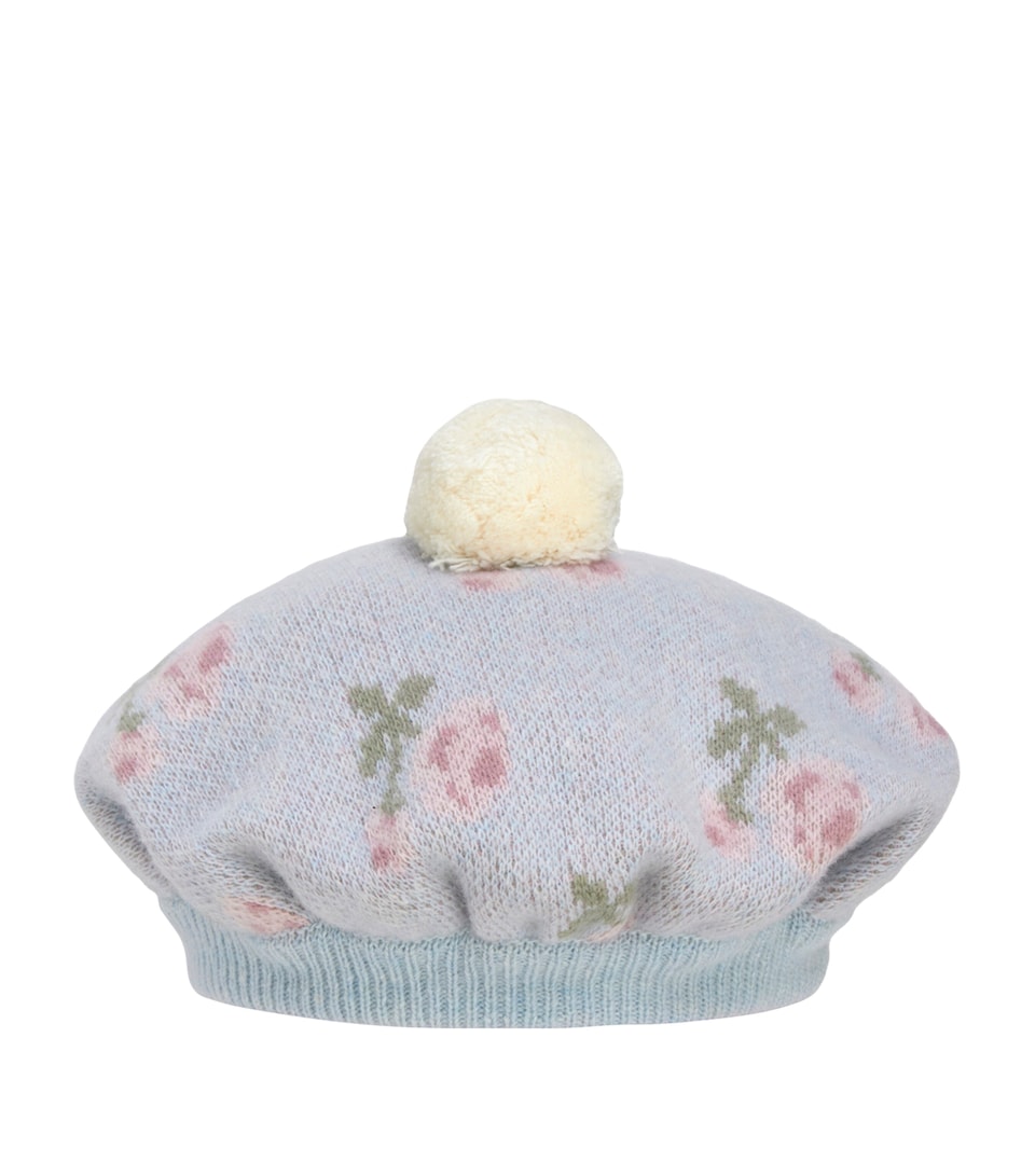 Trotters Lydia Beret Pale Blue