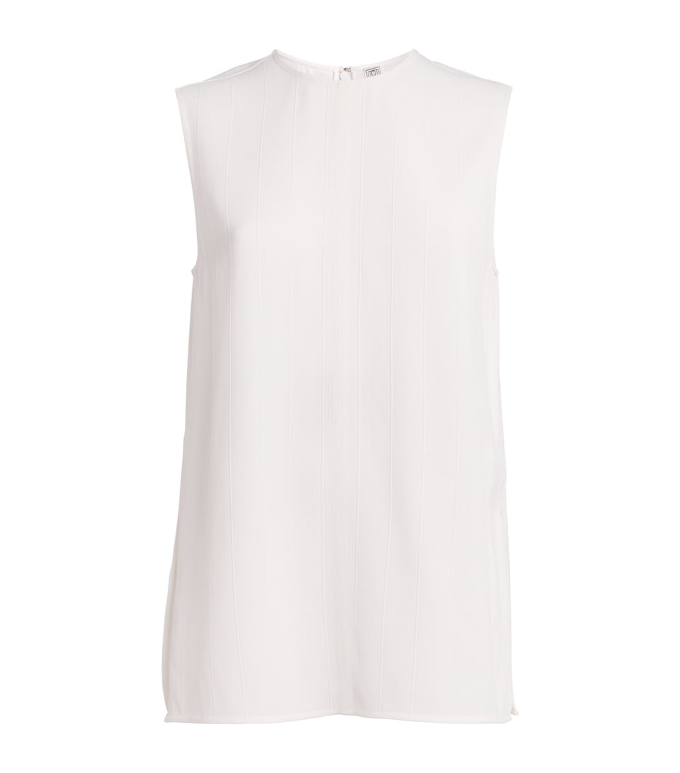 Woven Stripe Tank Top