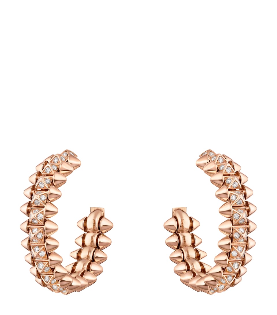 Rose Gold and Diamond Clash de Cartier Earrings