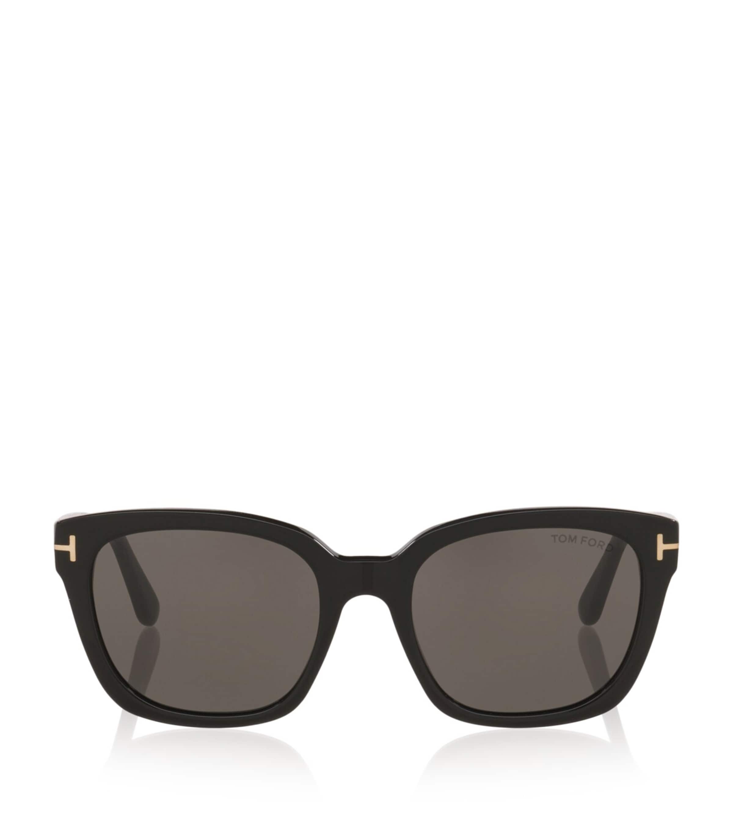 TOM FORD Haylay Square Sunglasses Black