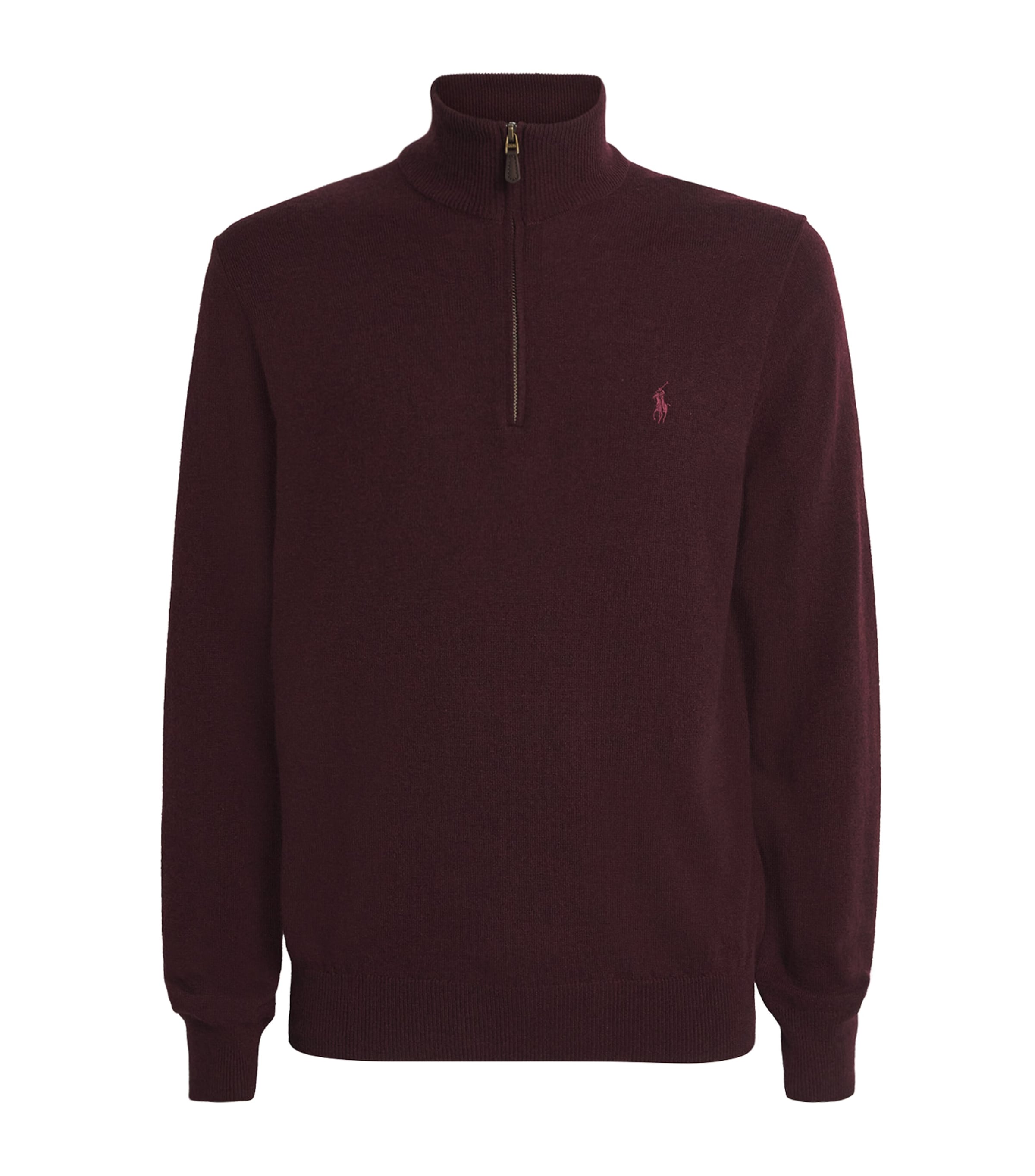 Wool Half-Zip Sweater