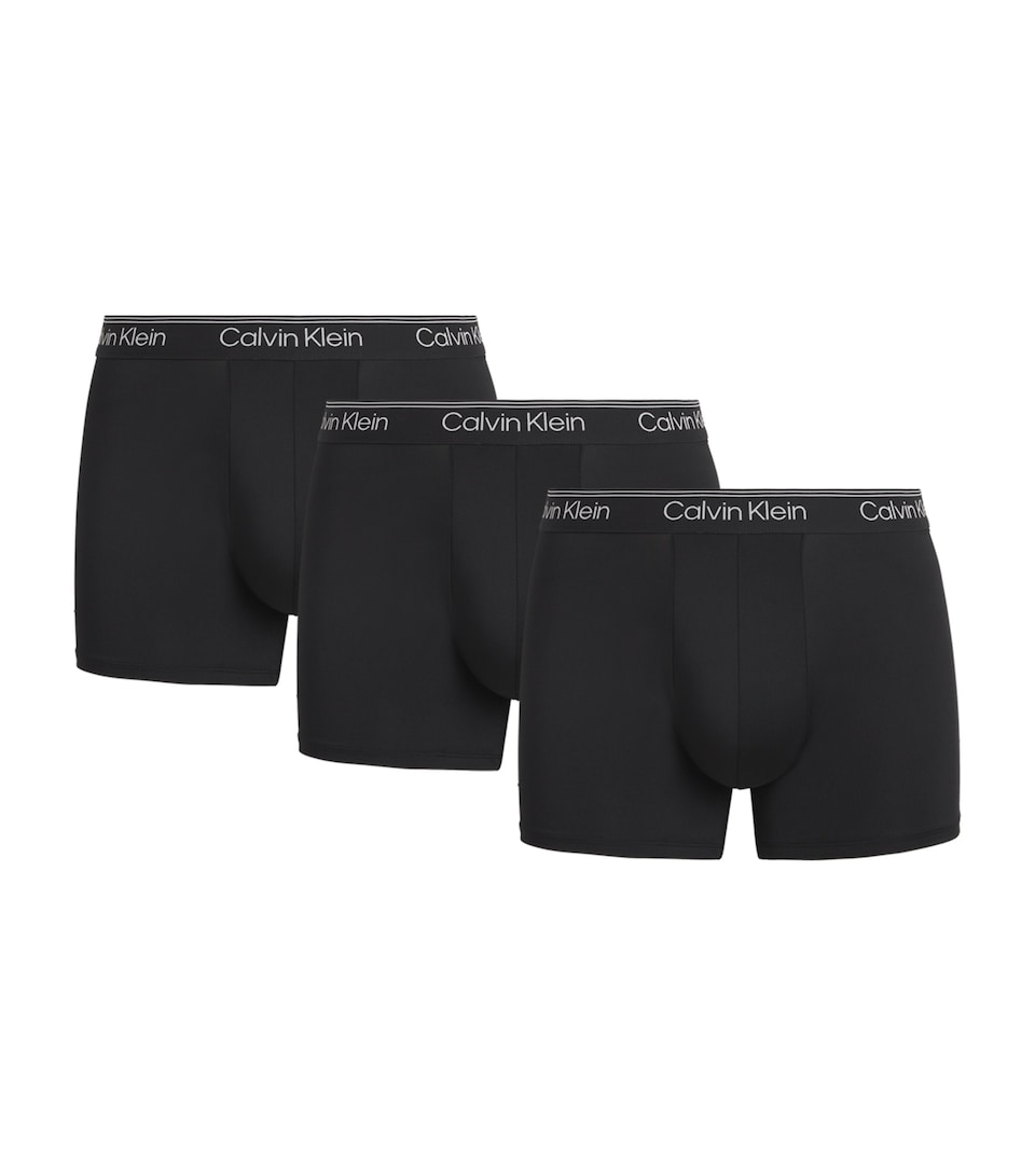 Microfiber-Stretch Boxer Briefs (Pack of 3)