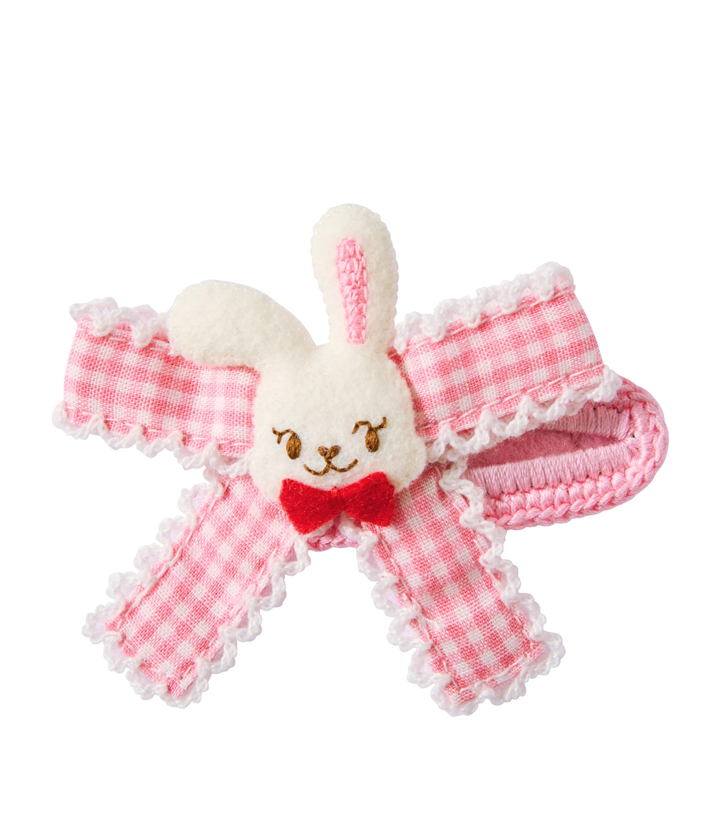 Miki House Chieco Saku Gingham Hair Clip