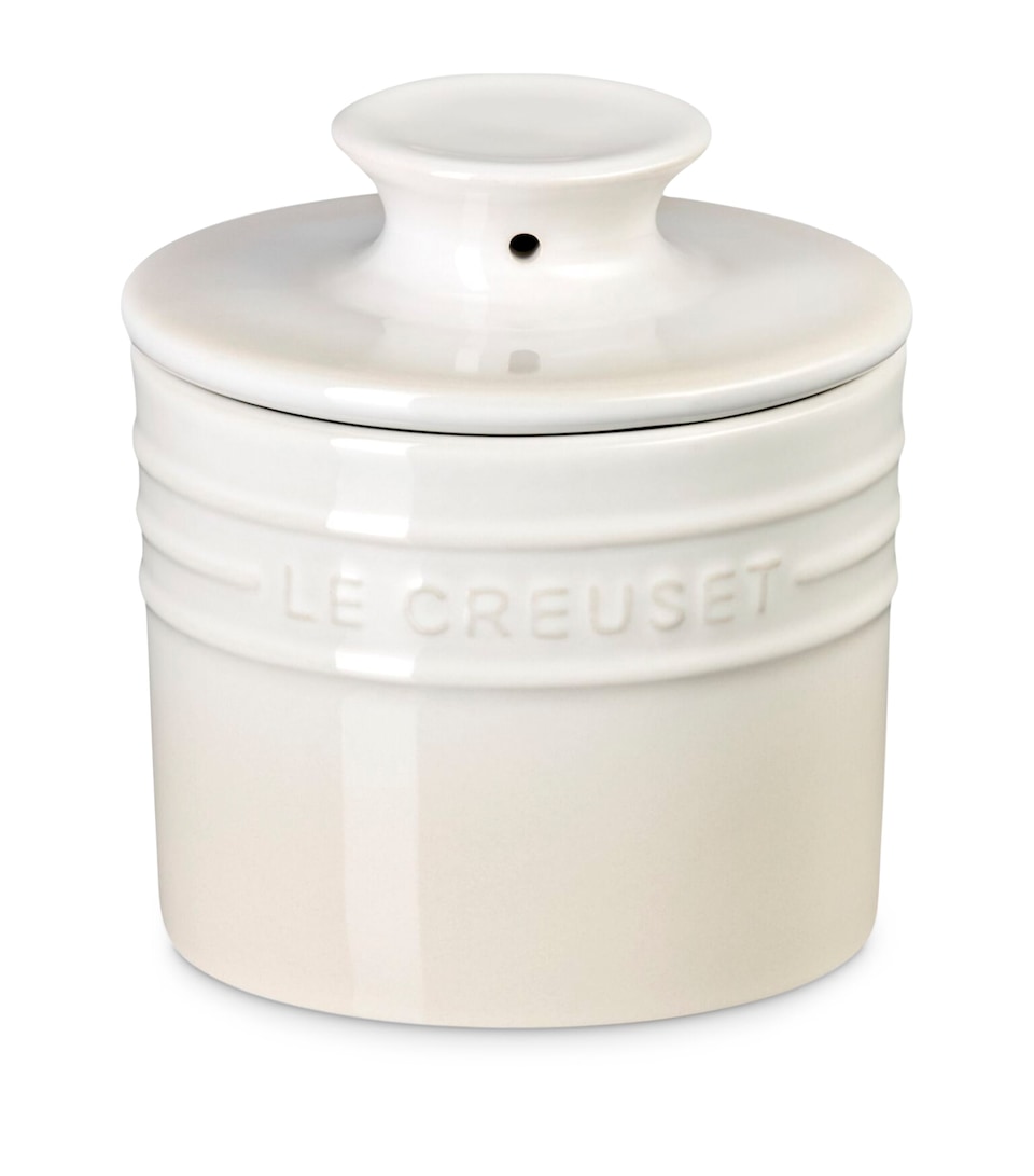 Le Creuset Stoneware Butter Crock Meringue