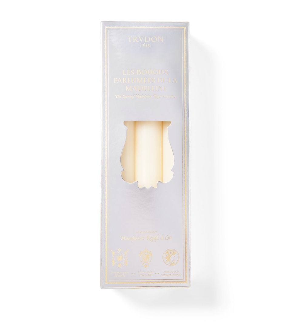 Trudon Nazareth Madeleine Tapered Candles (Set of 6) Silver