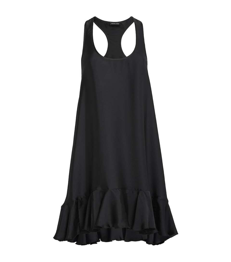 Silk-Blend Lilith Mini Dress