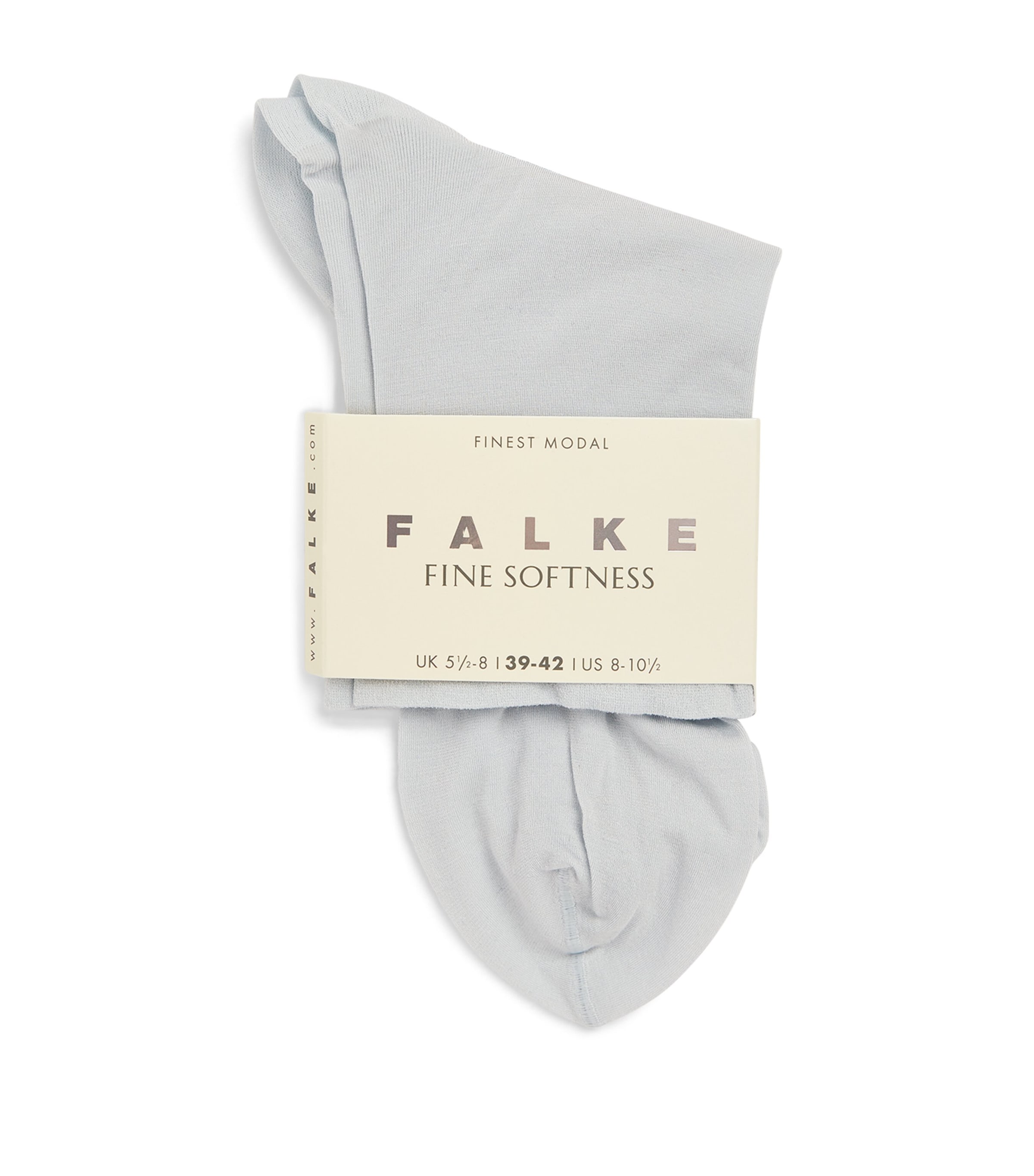 Falke Womens Fine Softness Socks Light Blue